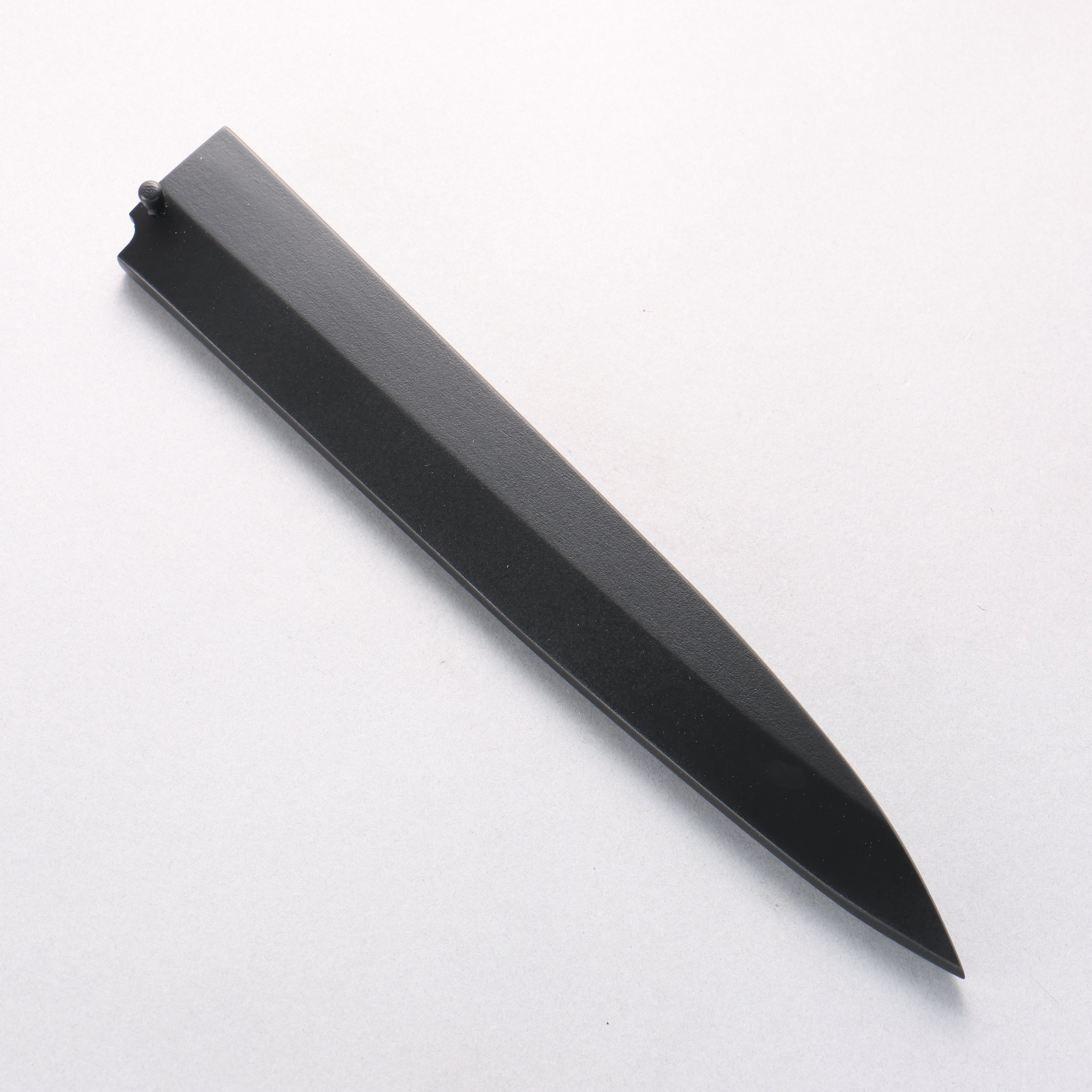 黑 木蘭 鞘 柳刃用 附合成木安全栓 240mm Kaneko - 清助刃物