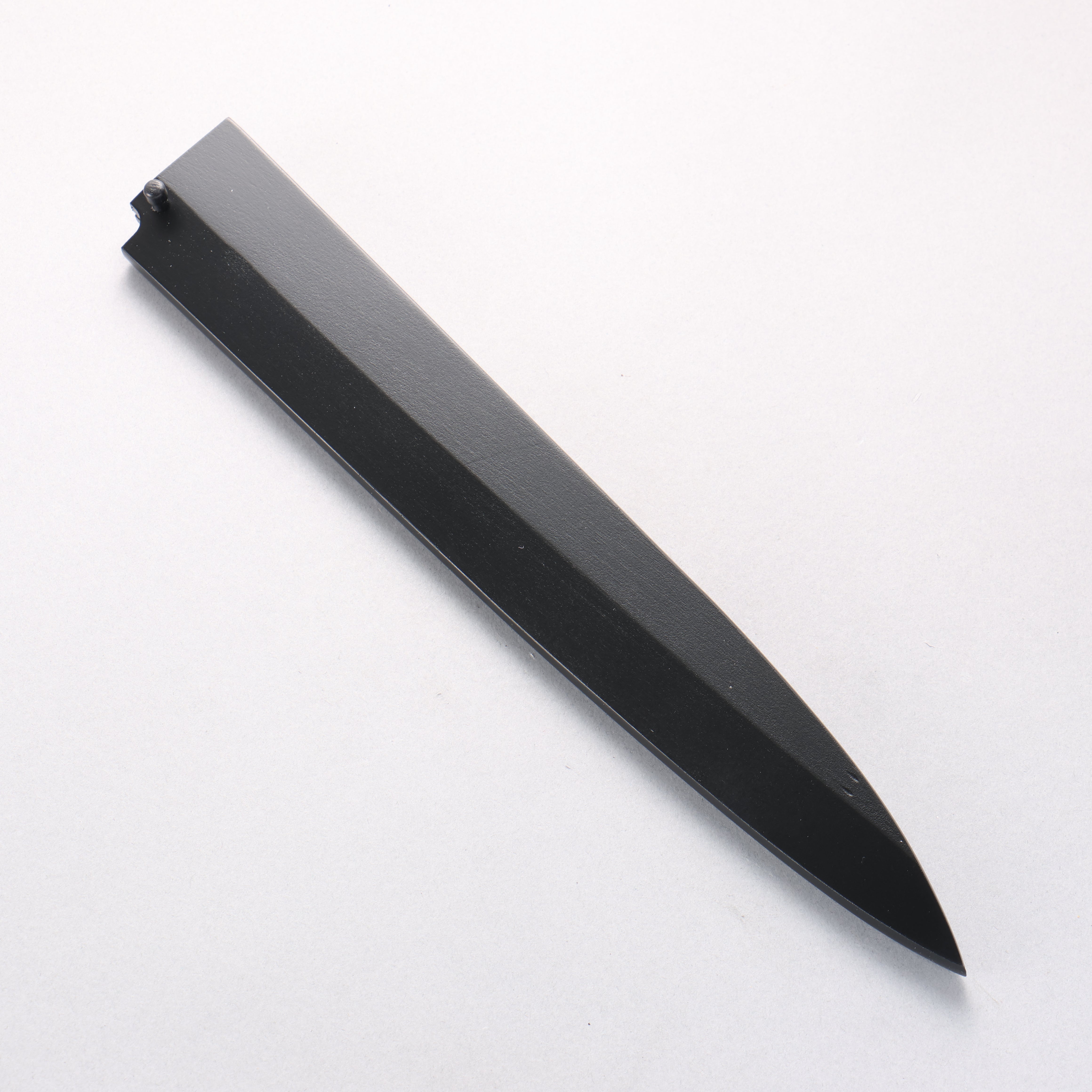 黑 木蘭 鞘 柳刃用 附合成木安全栓 270mm Kaneko - 清助刃物