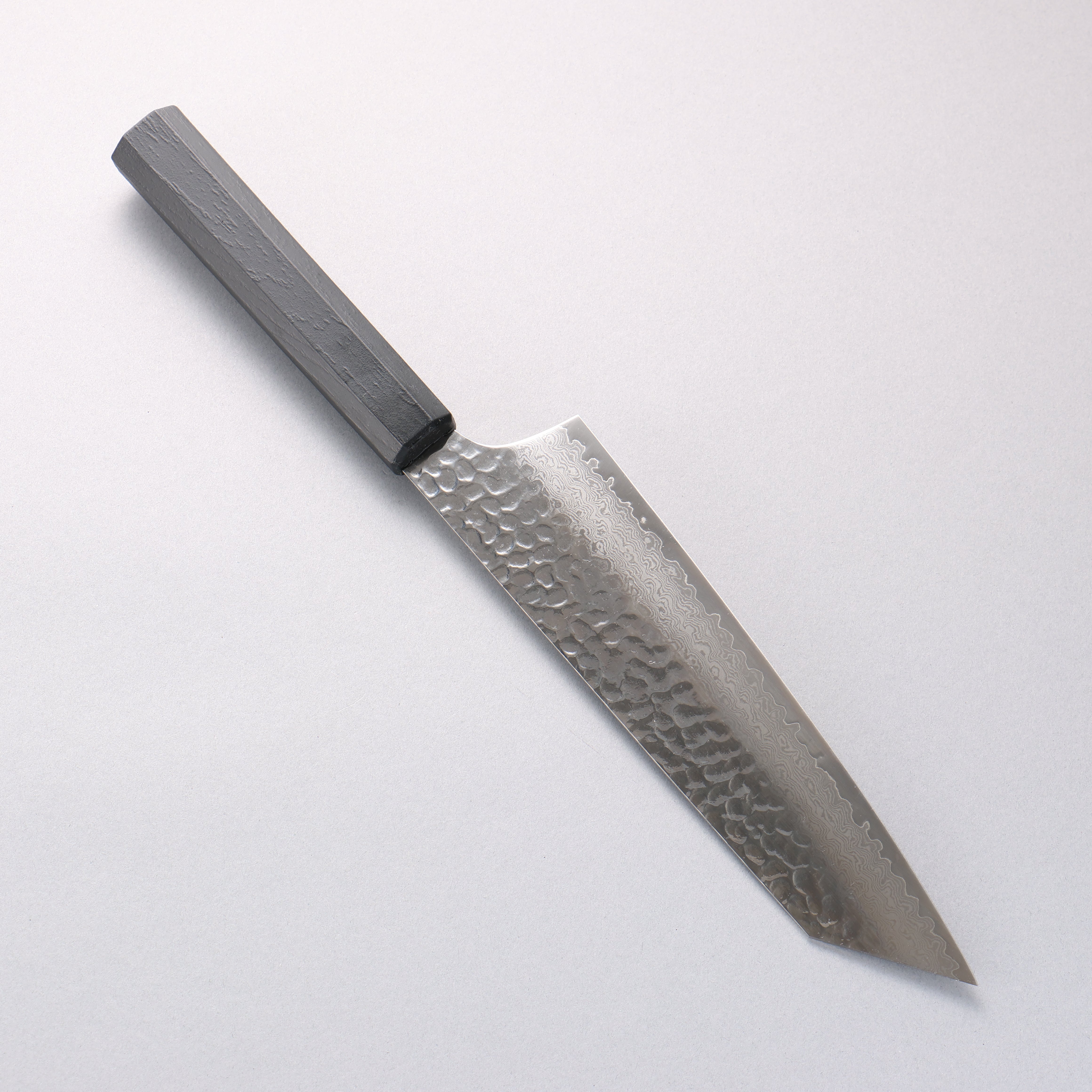 堺 孝行 七色 VG10 33層 劍型牛刀 190mm ABS 樹脂（乾漆墨黑） 握把 - 清助刃物
