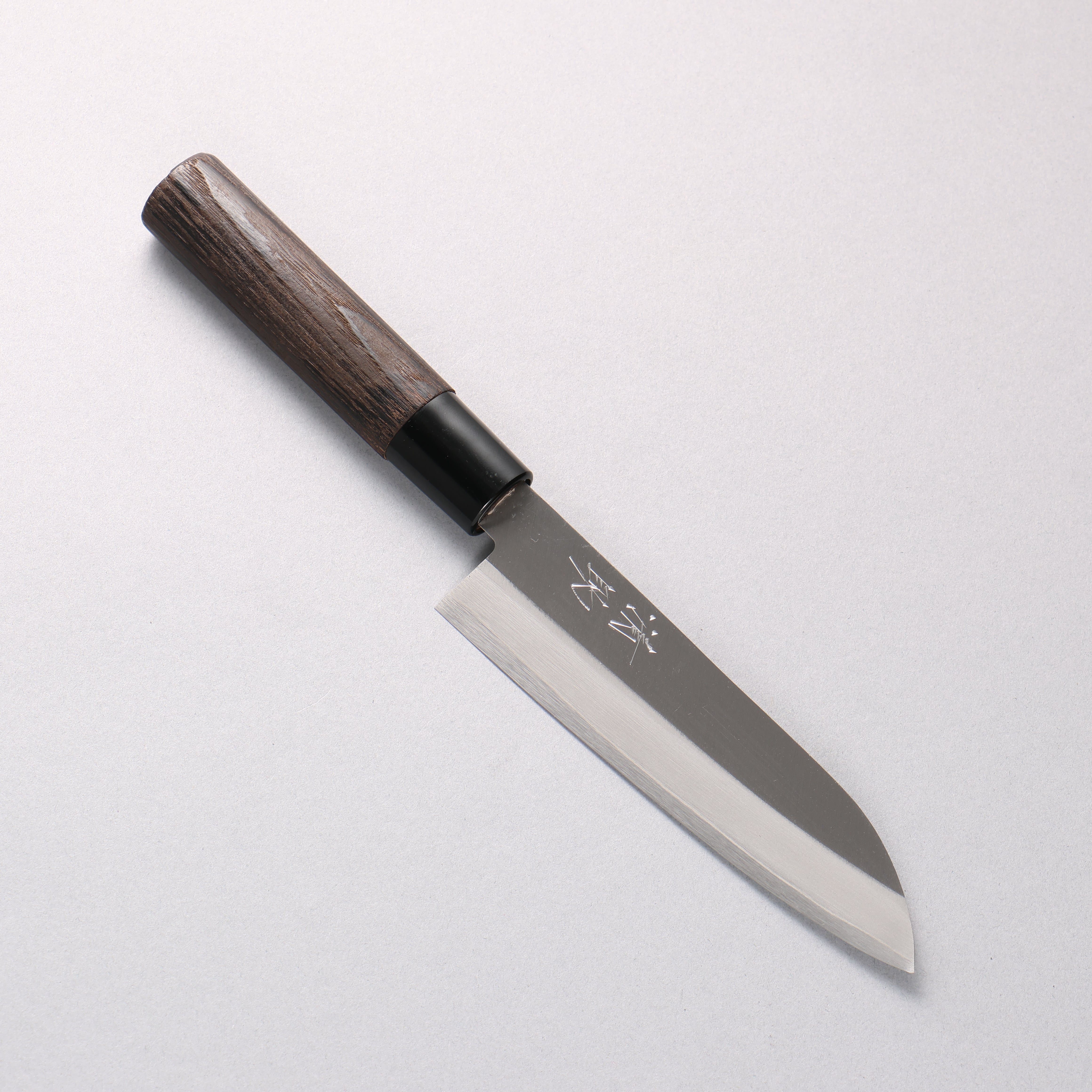 清助 VG1 小三德刀 140mm 燒栗木 握把