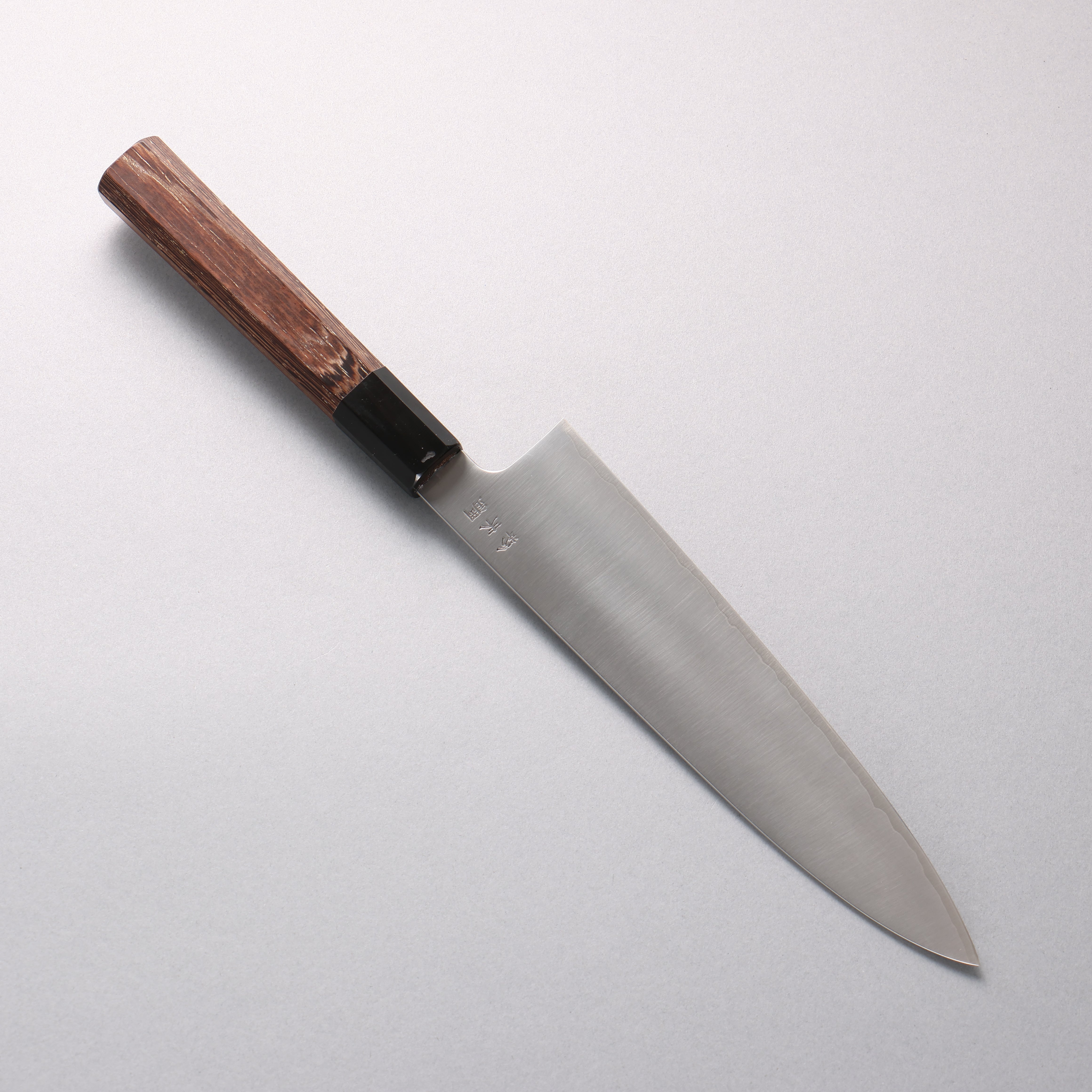 佑成 SG2 牛刀 210mm 雞翅木（口輪：黒色水牛角） 握把