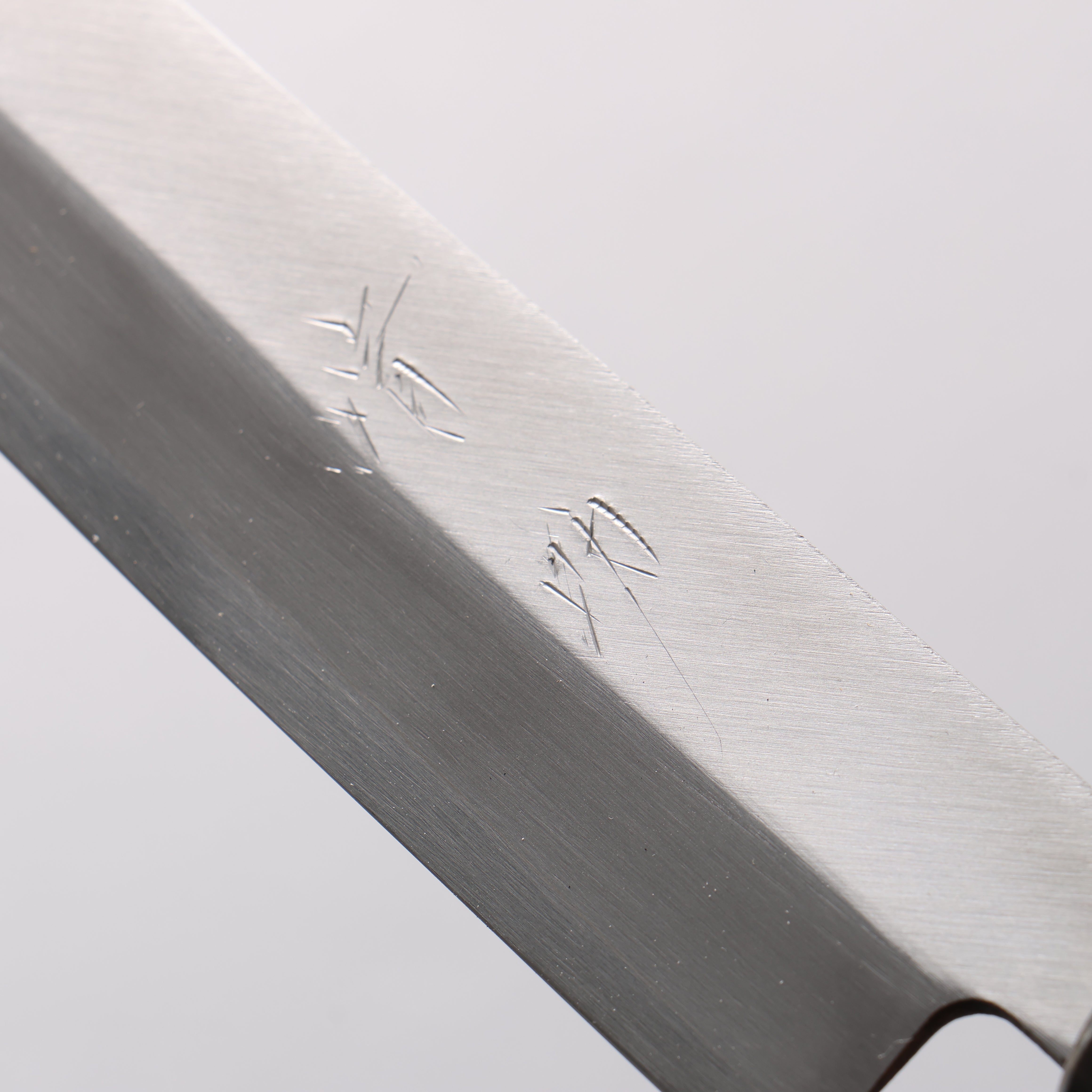清助 【左撇子用】 鉬鋼（MOL） 霞研 柳刃 240mm
