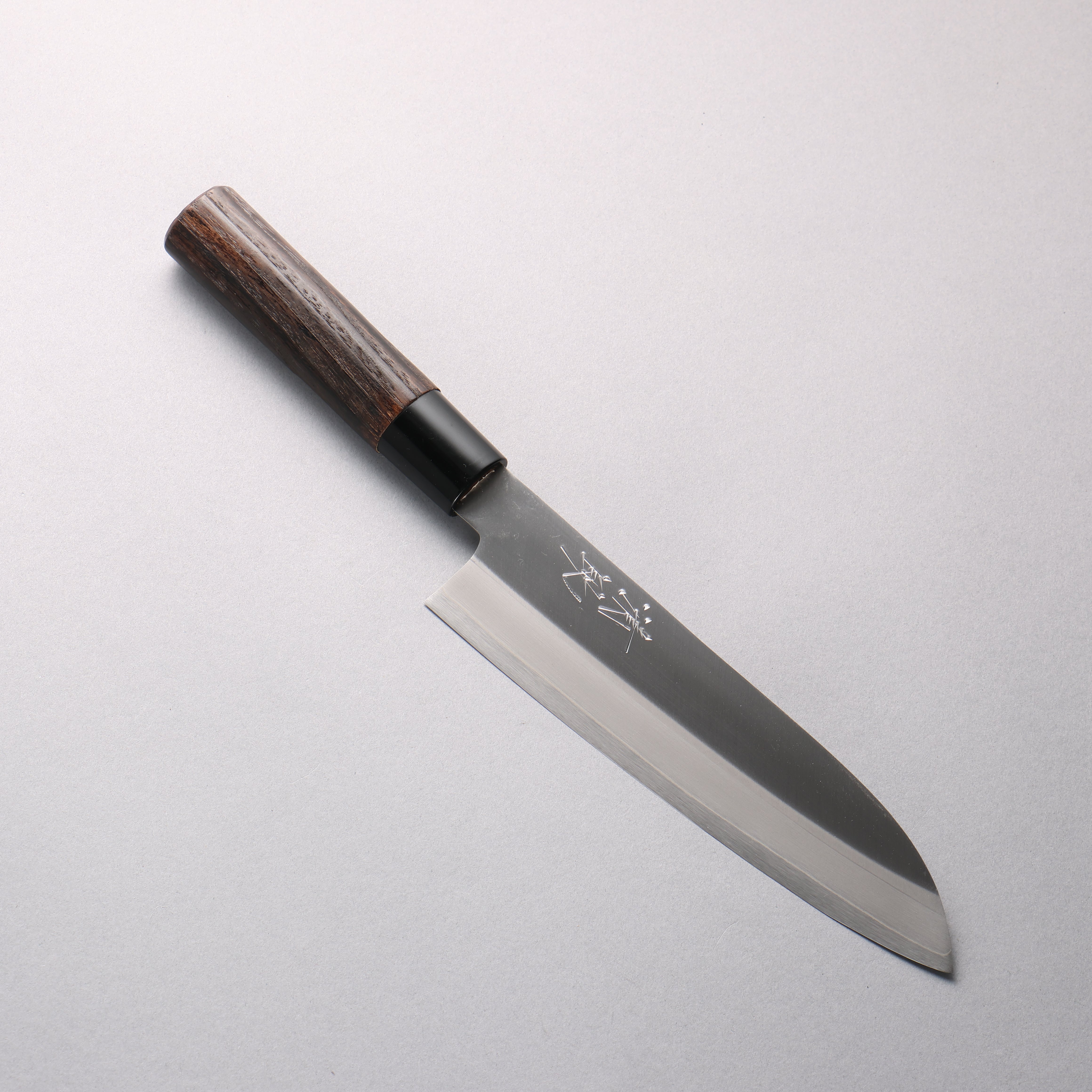 清助 VG1 三德刀 180mm 燒栗木 握把 - 清助刃物