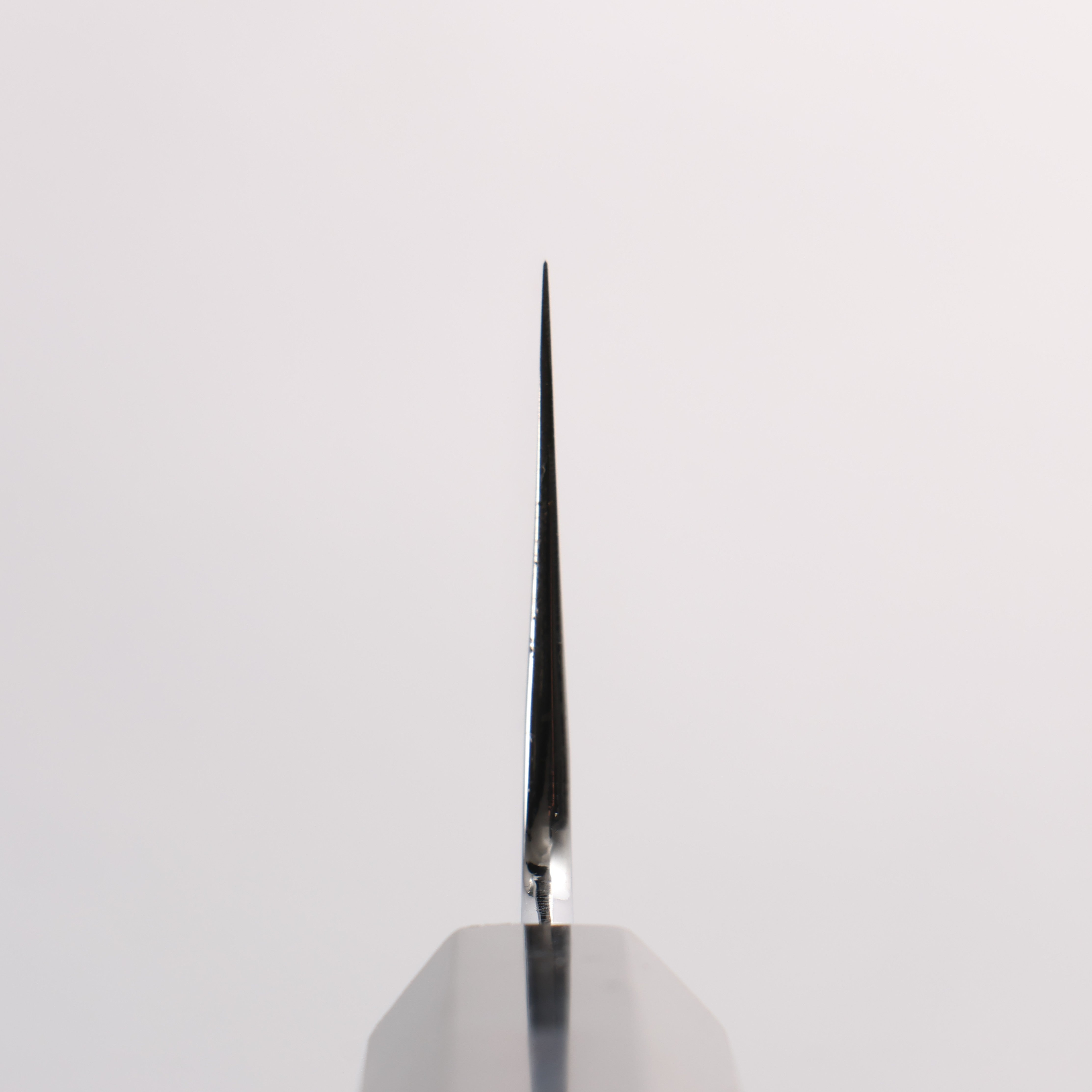 重陽 銀三鋼 鏡面處理 牛刀 210mm 黑檀 (口輪：黑水牛角) 握把 - 清助刃物