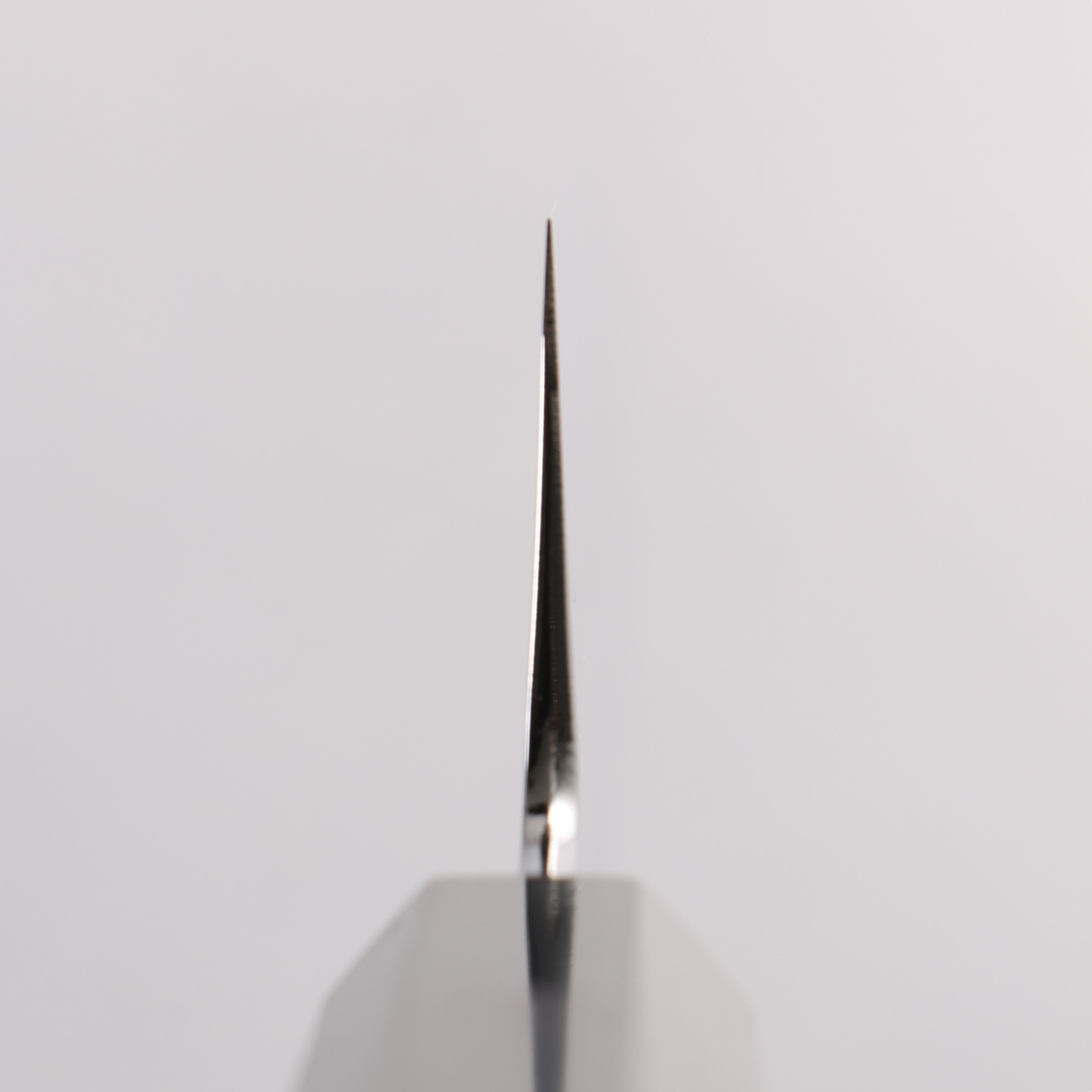 重陽 銀三鋼 鏡面處理 切付牛刀 210mm 黑檀 (口輪：黑水牛角) 握把 - 清助刃物