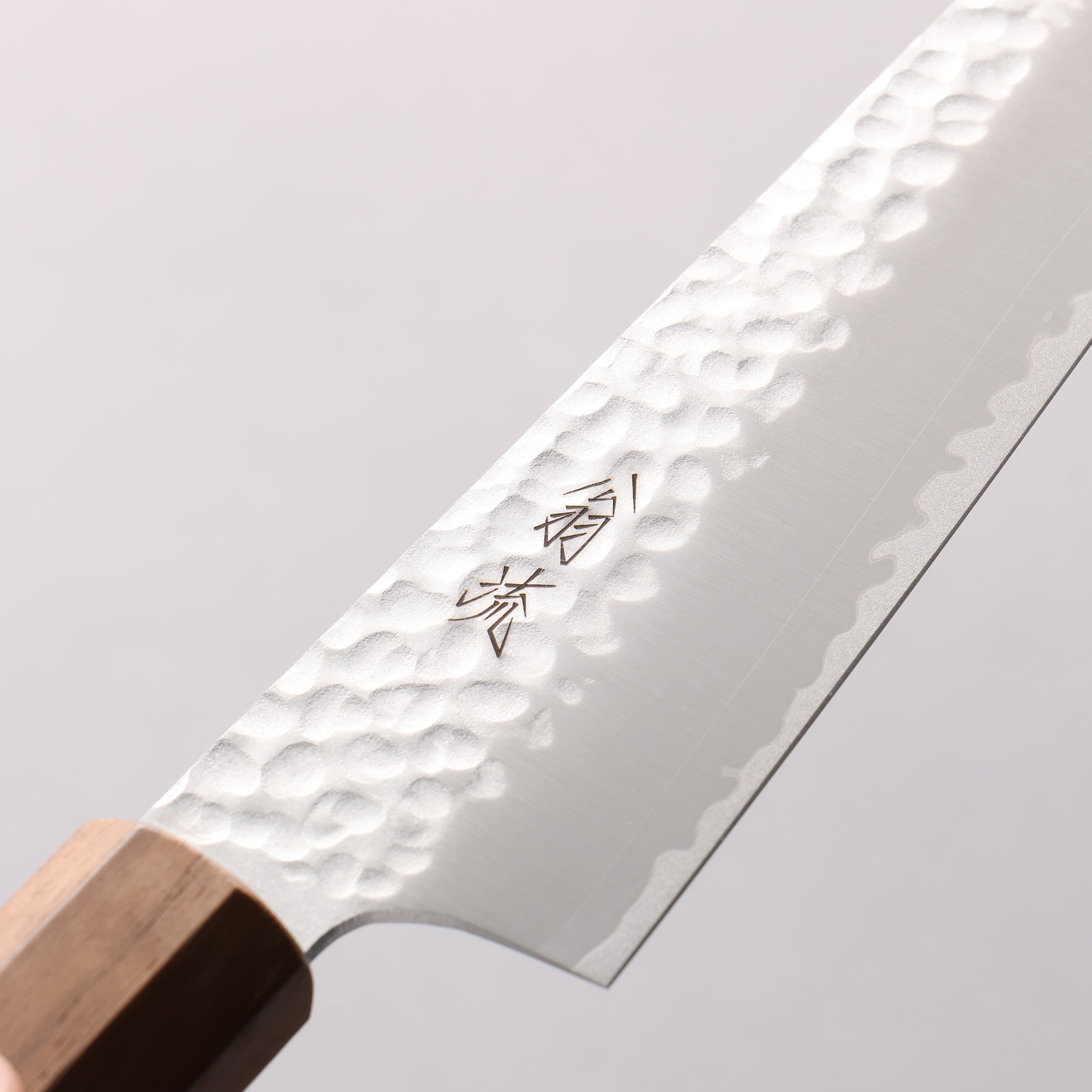 翁流 VG10 鎚目 切付多用途小刀 150mm 核桃木 握把