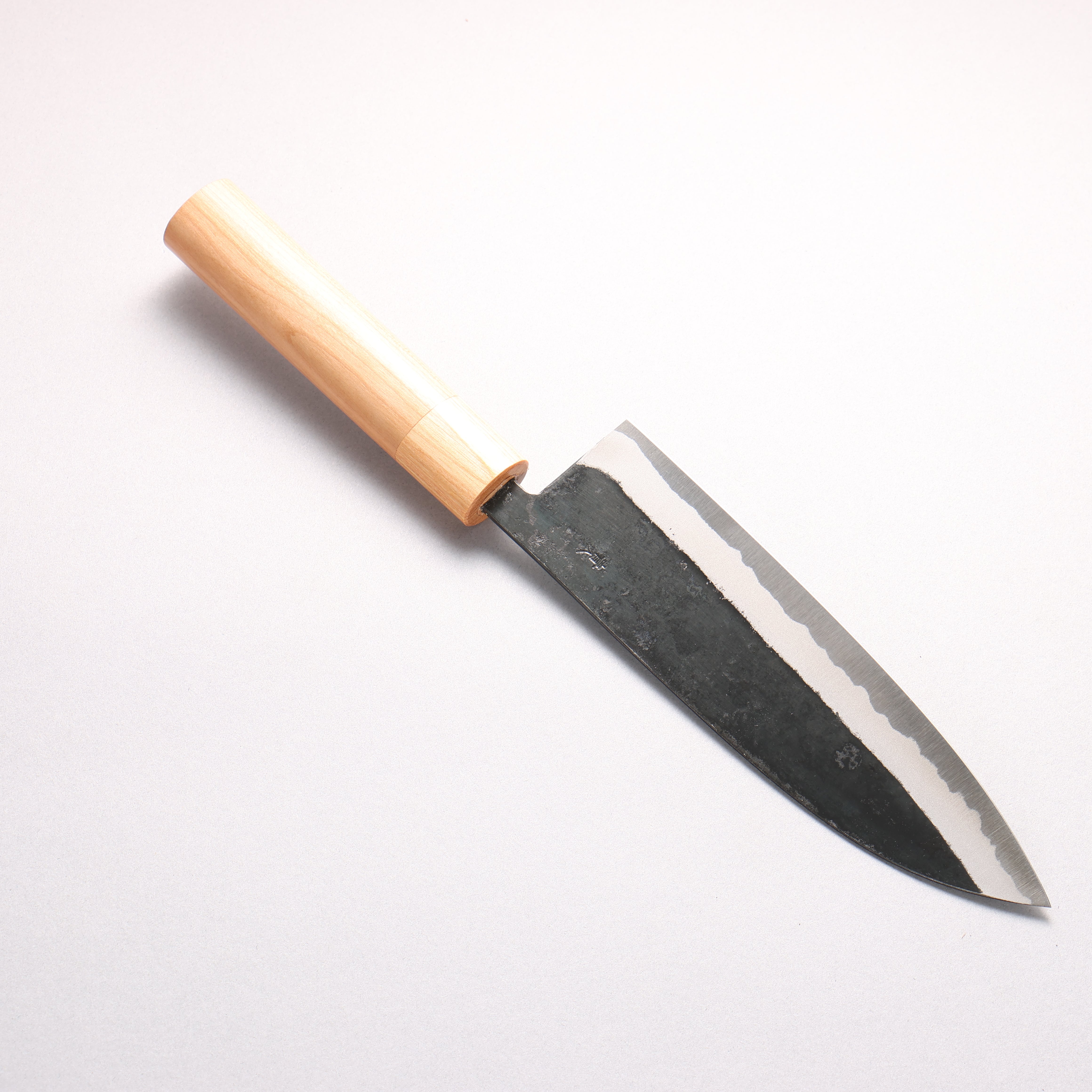 光貴 青鋼二號 黑打 三德刀 180mm 美國櫻桃木 握把