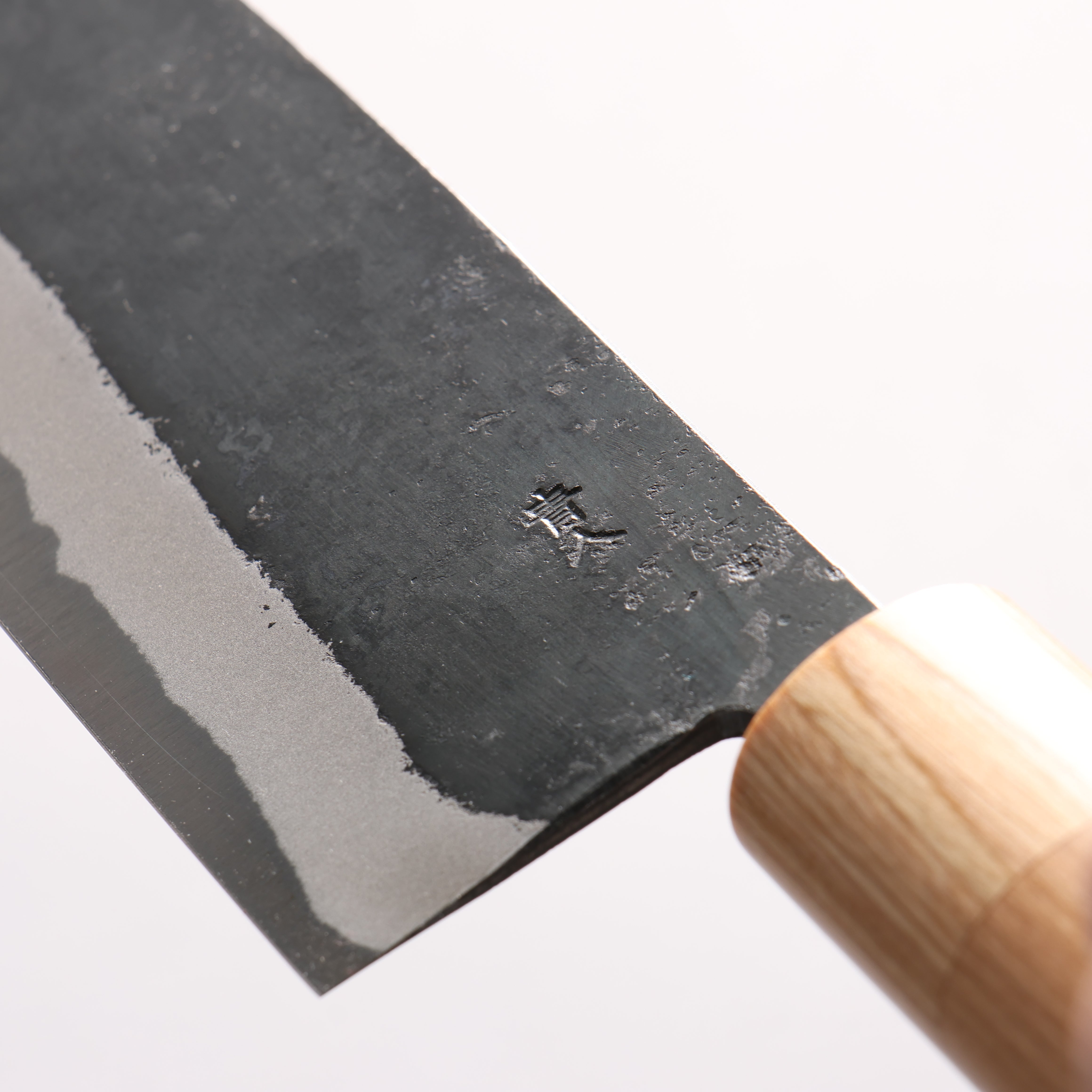 光貴 青鋼二號 黑打 三德刀 180mm 美國櫻桃木 握把