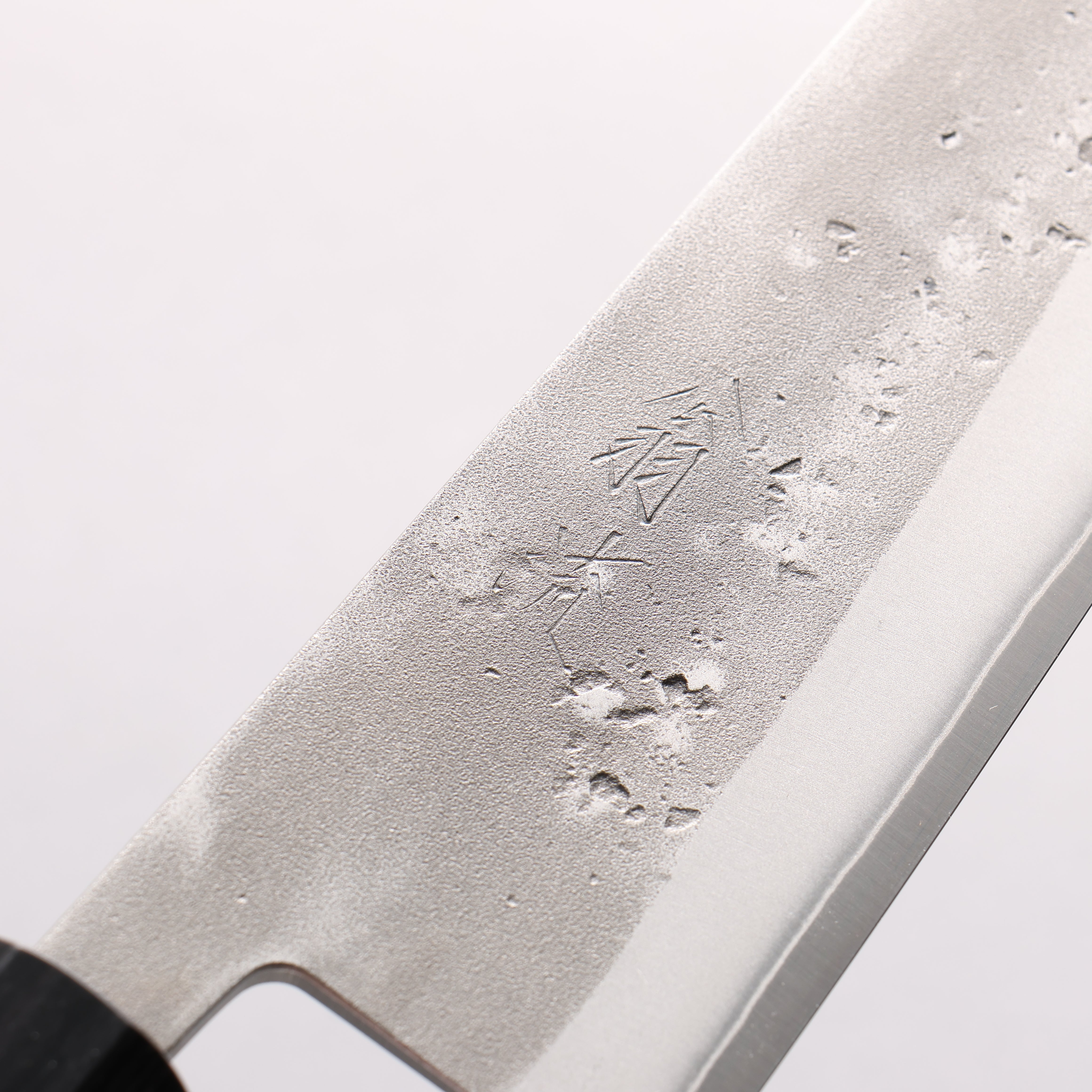 翁流 SLD 鋼 梨地 文化刀 170mm 欅木（口輪：綠色合板） 握把