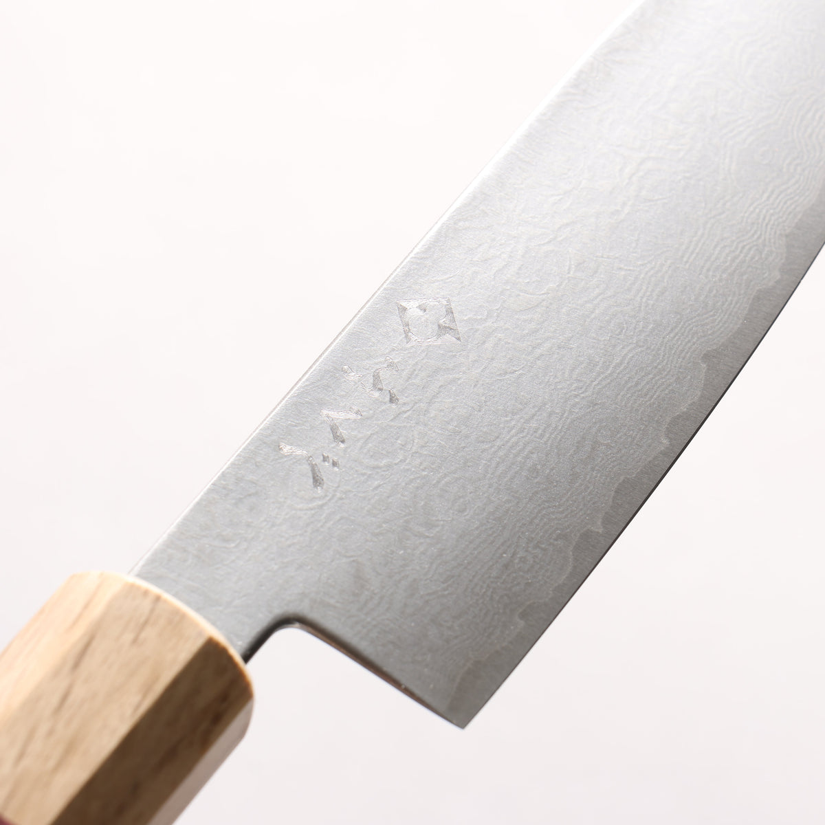 Fukube VG10 16層大馬士革紋 三德刀 130mm 紫心木 握把 - 清助刃物