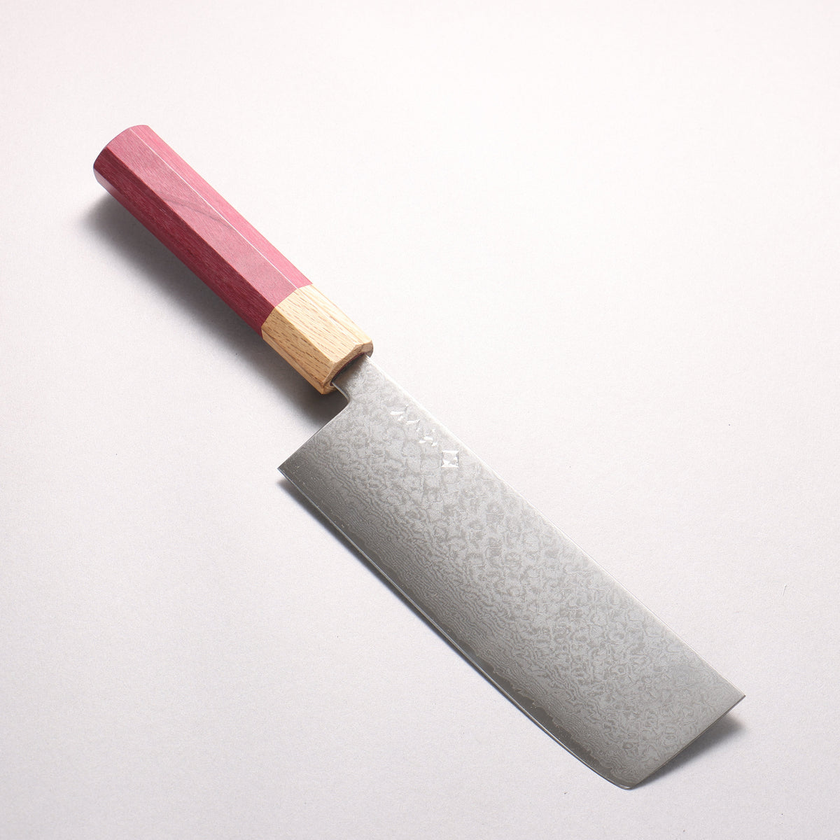 Fukube VG10 16層大馬士革紋 菜切 170mm 紫心木 握把 - 清助刃物