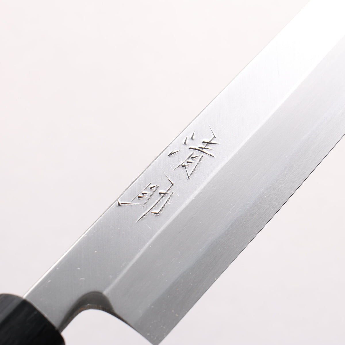 清助 白鋼 霞研 柳刃 270mm 紫檀木 握把 - 清助刃物