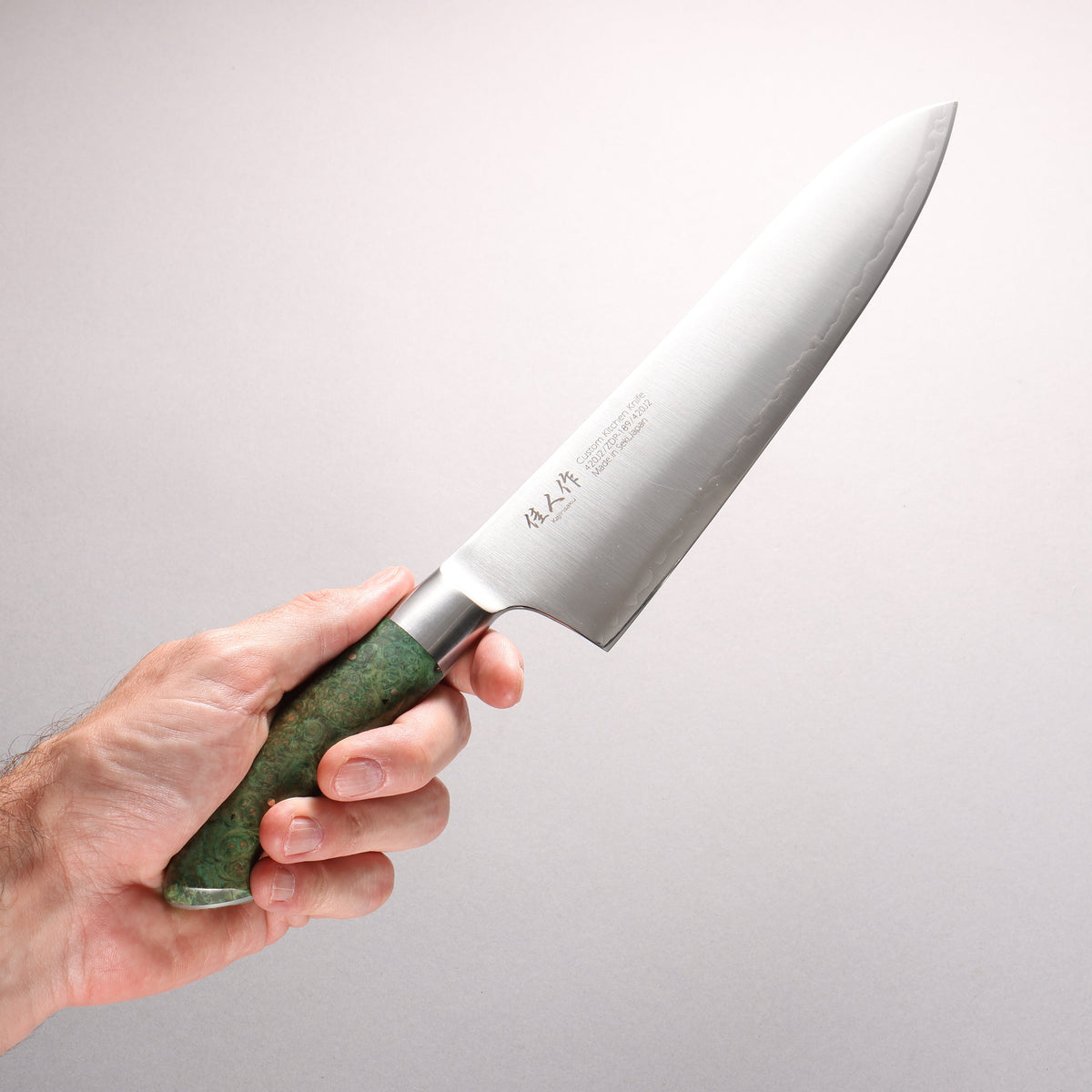 佳人 ZDP189 3層 牛刀 240mm 穩定木 握把
