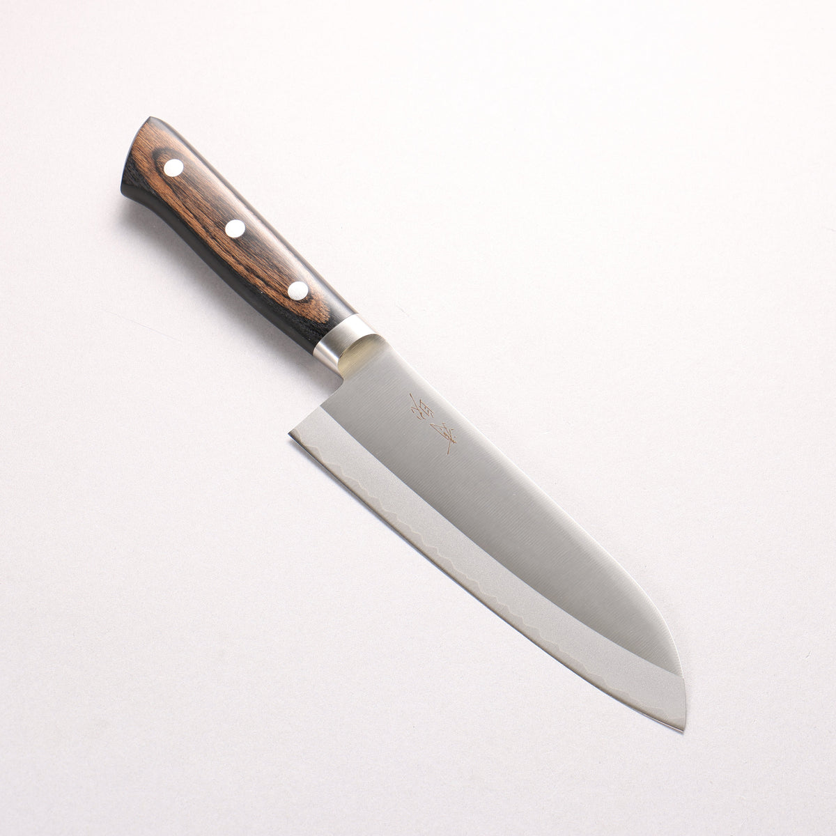 清助 SG2 三德刀 165mm 茶色合成木 握把