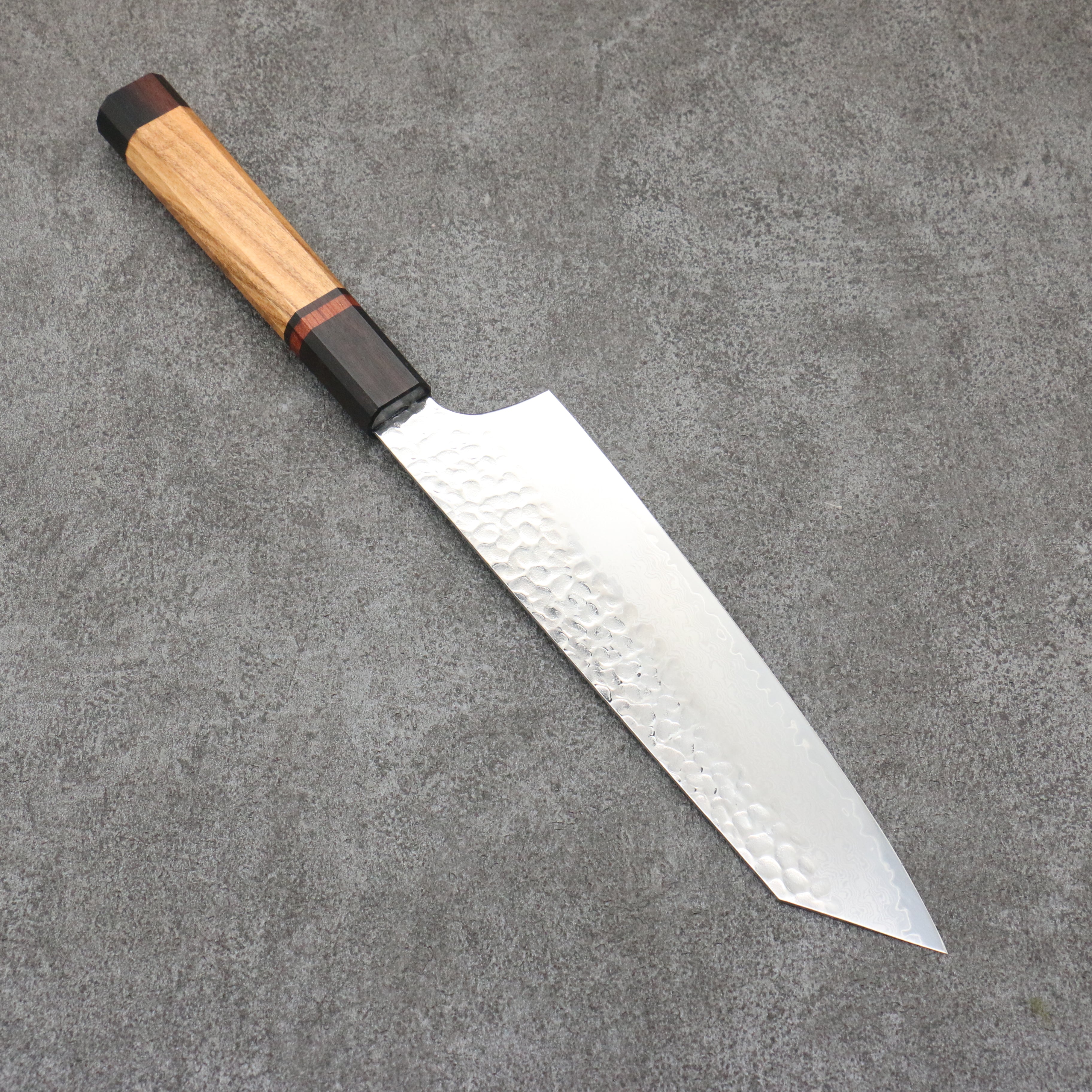 堺 孝行 VG10 33層 大馬士革紋 劍型牛刀 日本刀 190mm 山櫻握把 - 清助刃物