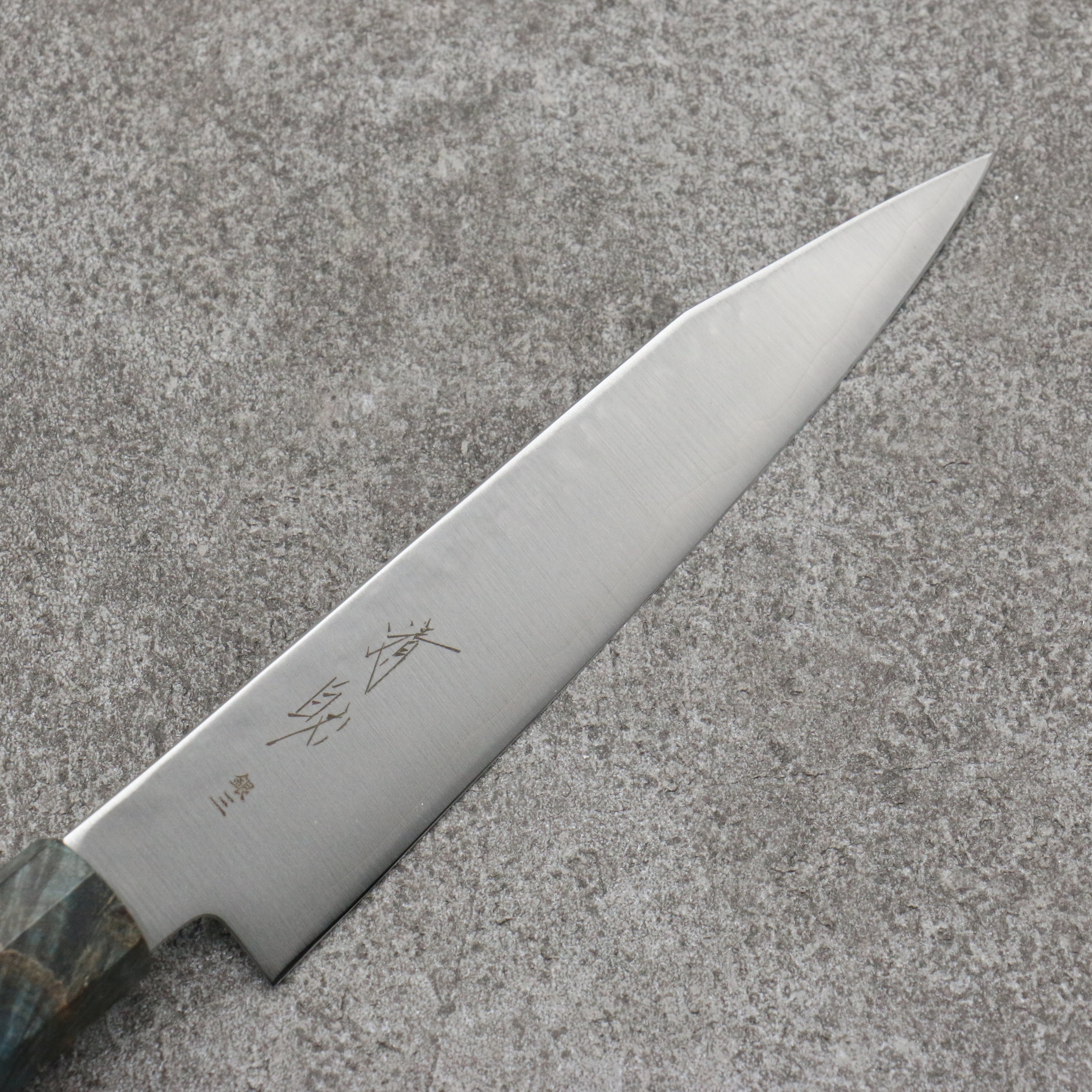 清助 銀三鋼 切付多用途小刀 150mm 穩定木 握把 - 清助刃物