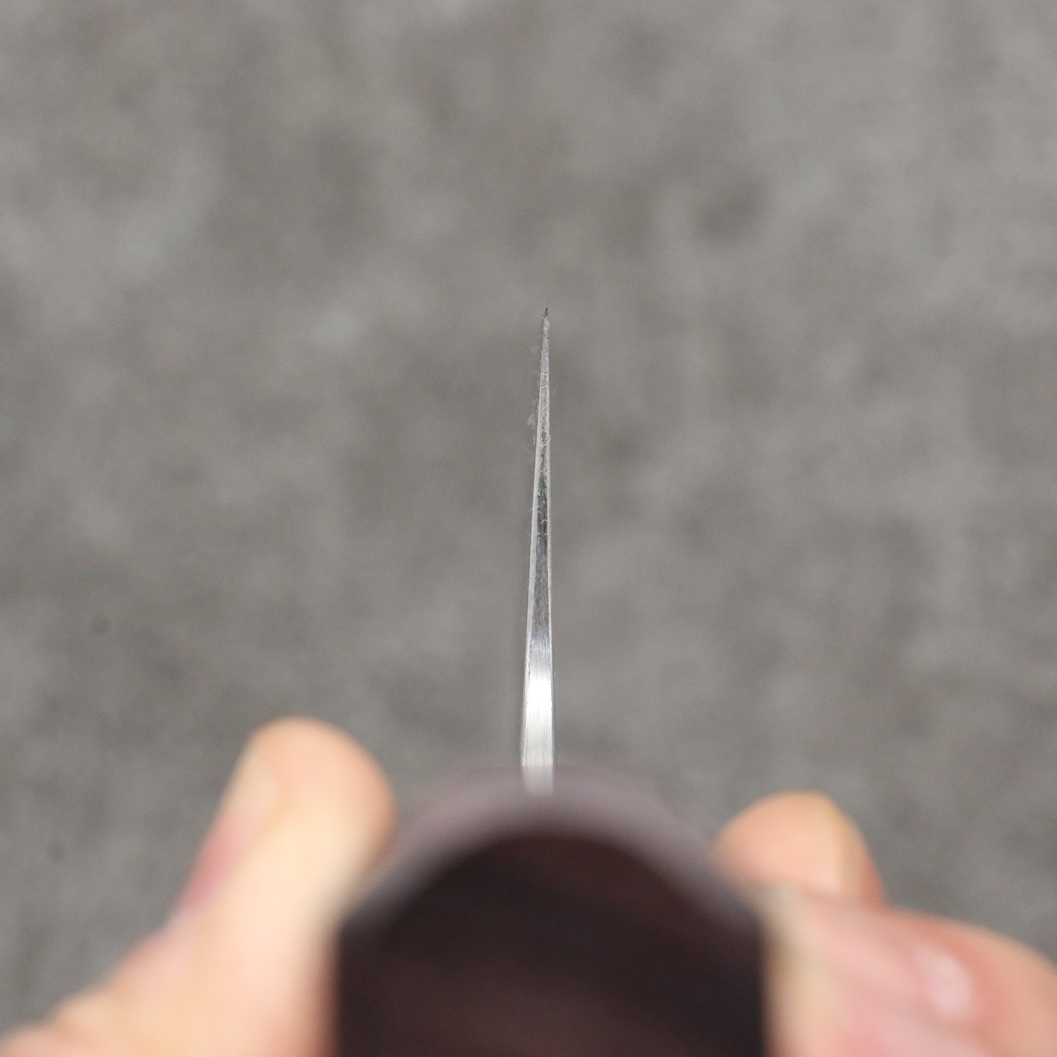 山本 直 VG10 黑色大馬士革紋 文化刀 日本刀 165mm 紫檀木 握把 - 清助刃物