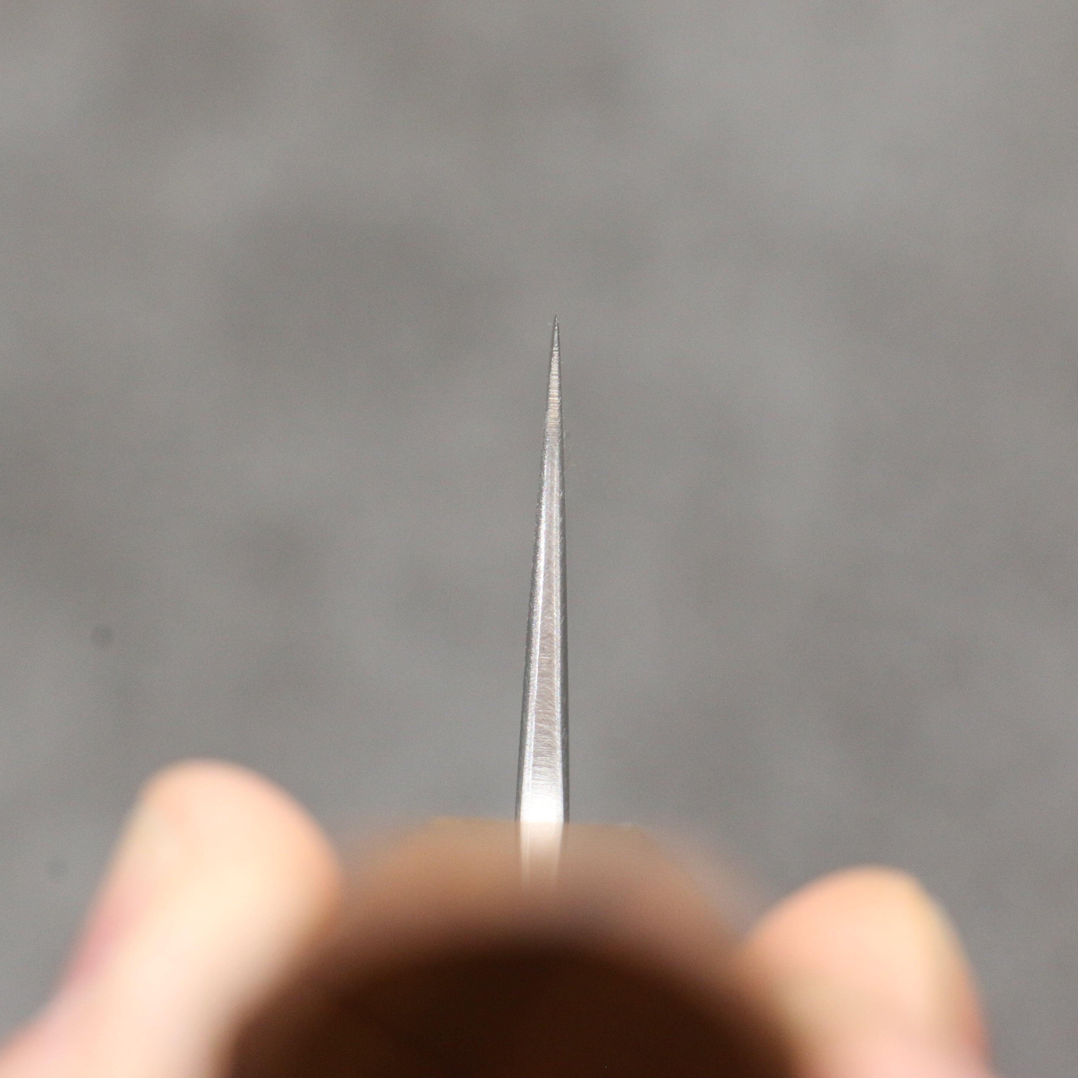 清助 銀三鋼 打磨處理 牛刀 180mm 白橡木 握把 - 清助刃物