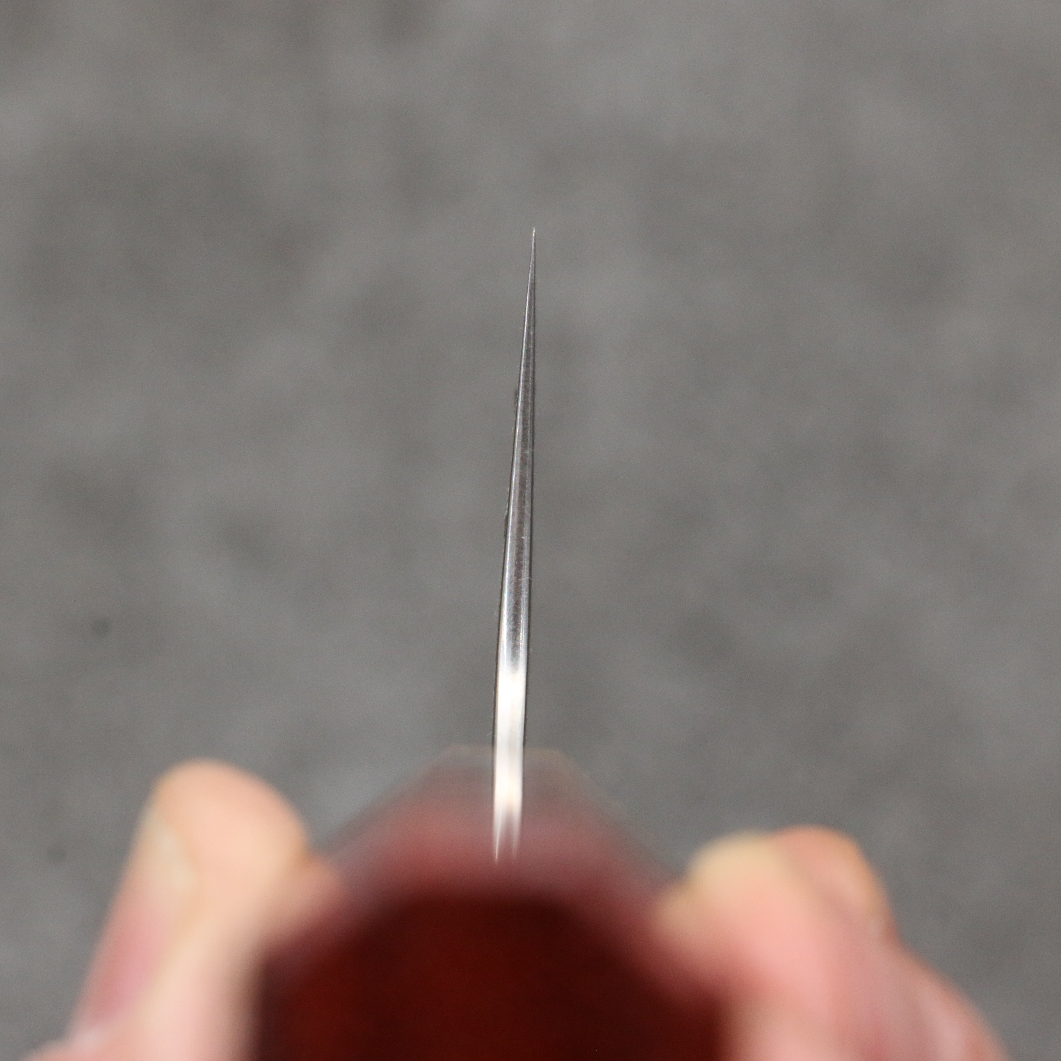加藤 義實 SG2 黑色大馬士革紋 三德刀 170mm 紅花梨木（帶土耳其石環型設計） 握把 - 清助刃物