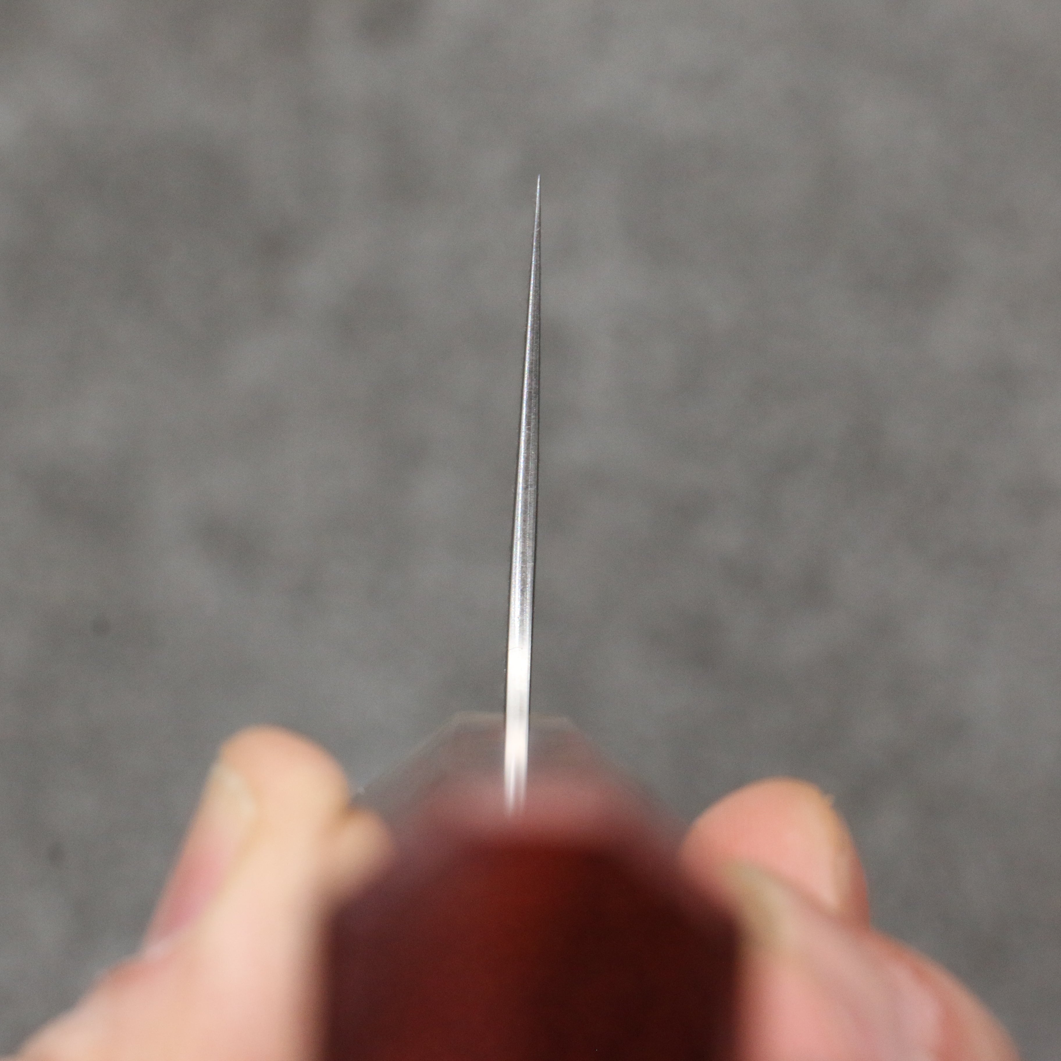 加藤 義實 SG2 黑色大馬士革紋 菜切 165mm 紅花梨木（帶土耳其石環型設計） 握把 - 清助刃物