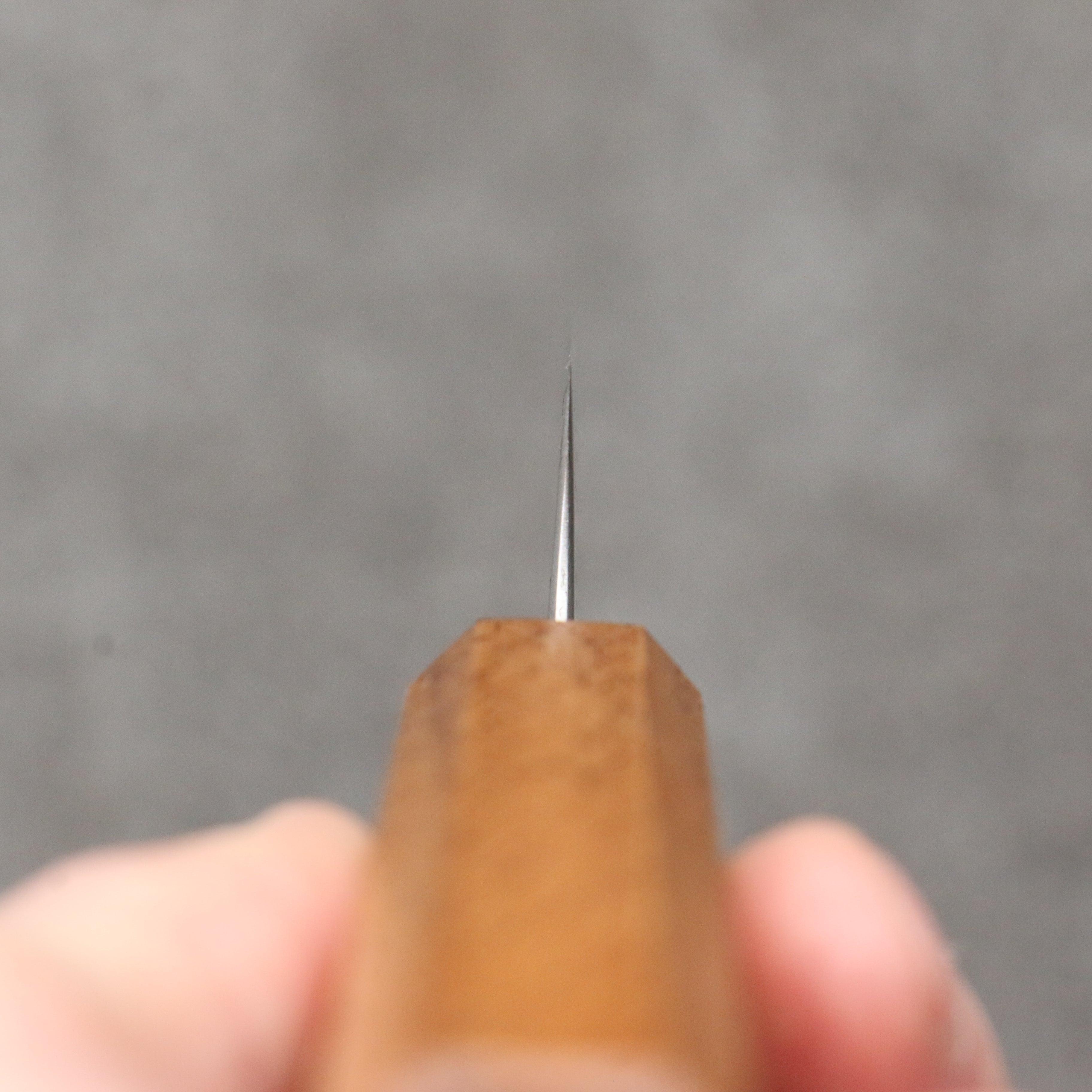 清助 銀三鋼 打磨處理 多用途小刀 135mm 白橡木 握把 - 清助刃物