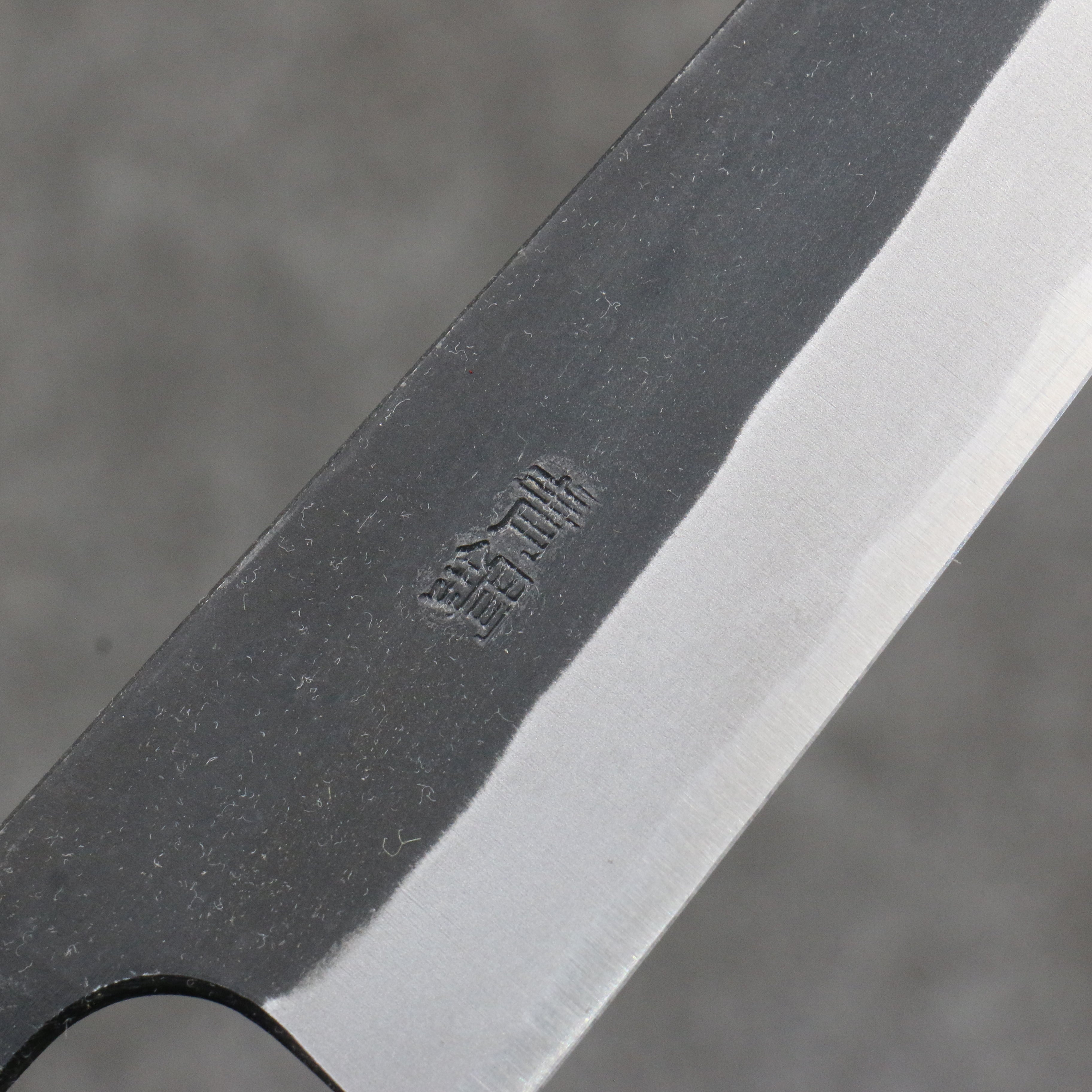 山本 直 青鋼 黑打 多用途小刀 150mm 核桃木 握把 - 清助刃物