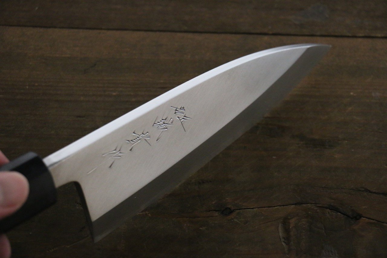 田中 誠貴 銀三鋼 出刃  150mm 核桃木握把 - 清助刃物