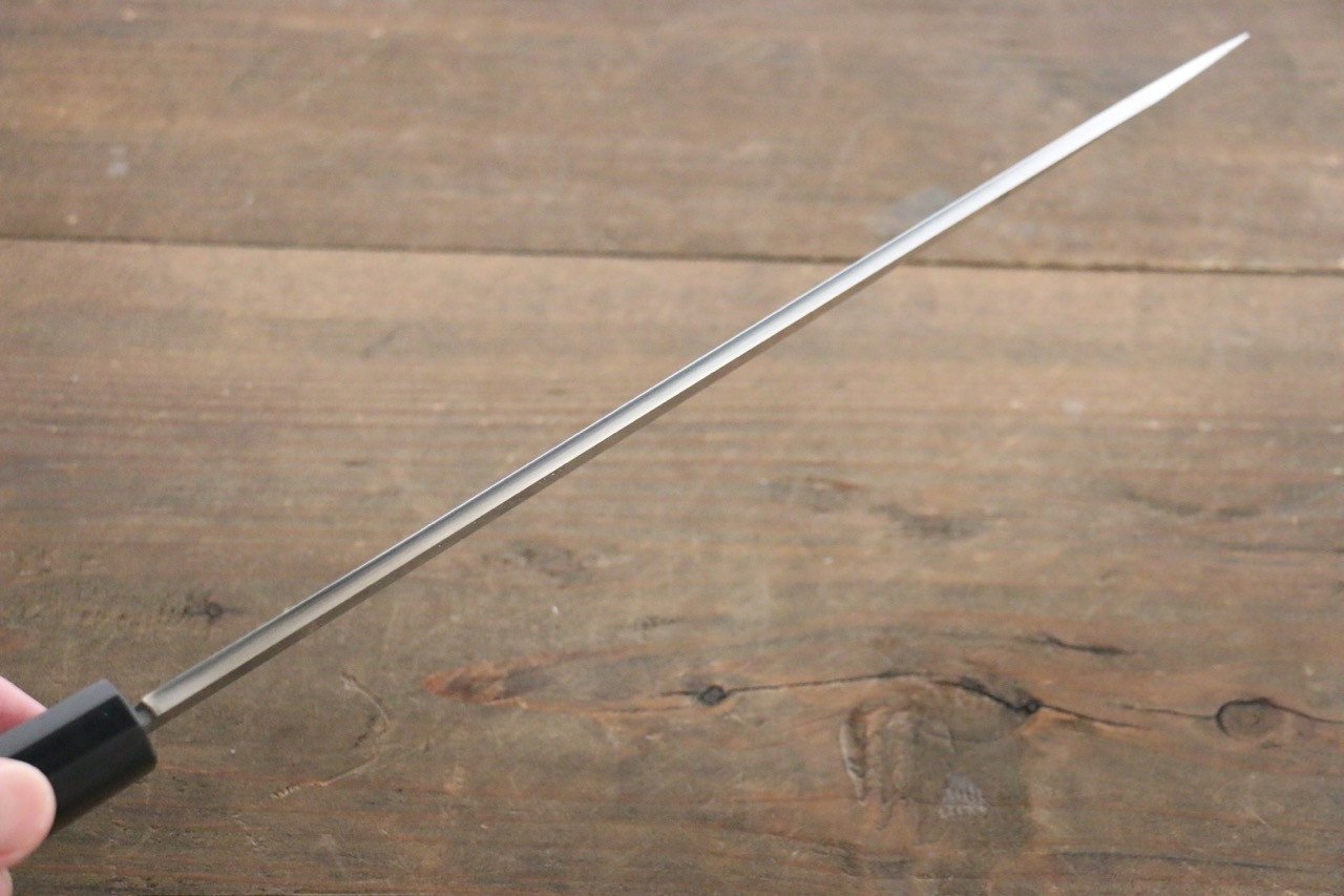 田中 誠貴 銀三鋼 柳刃  240mm 核桃木握把 - 清助刃物