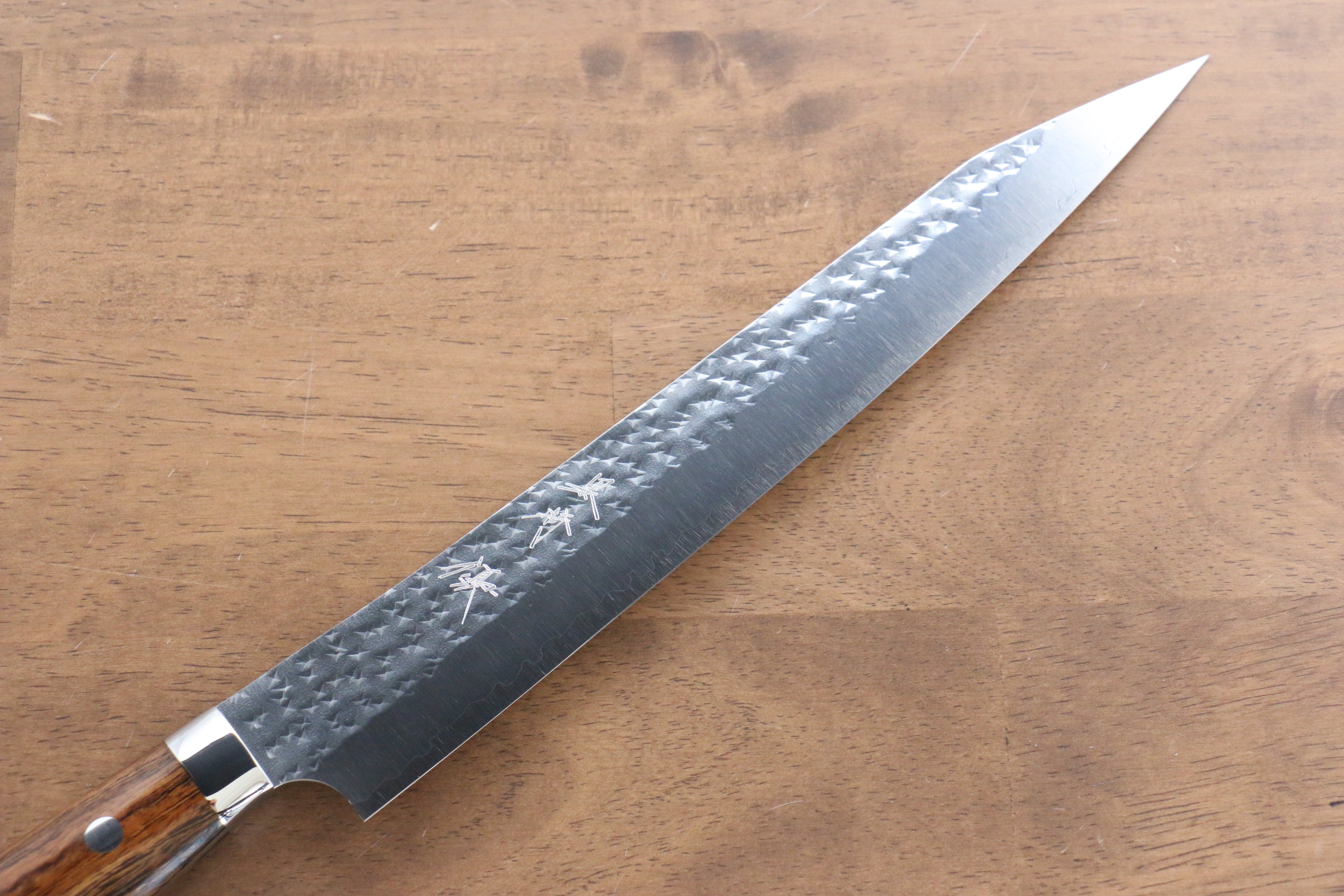 黑崎 優 閃光 SG2 鎚目 筋引  240mm 鐵木 握把 - 清助刃物