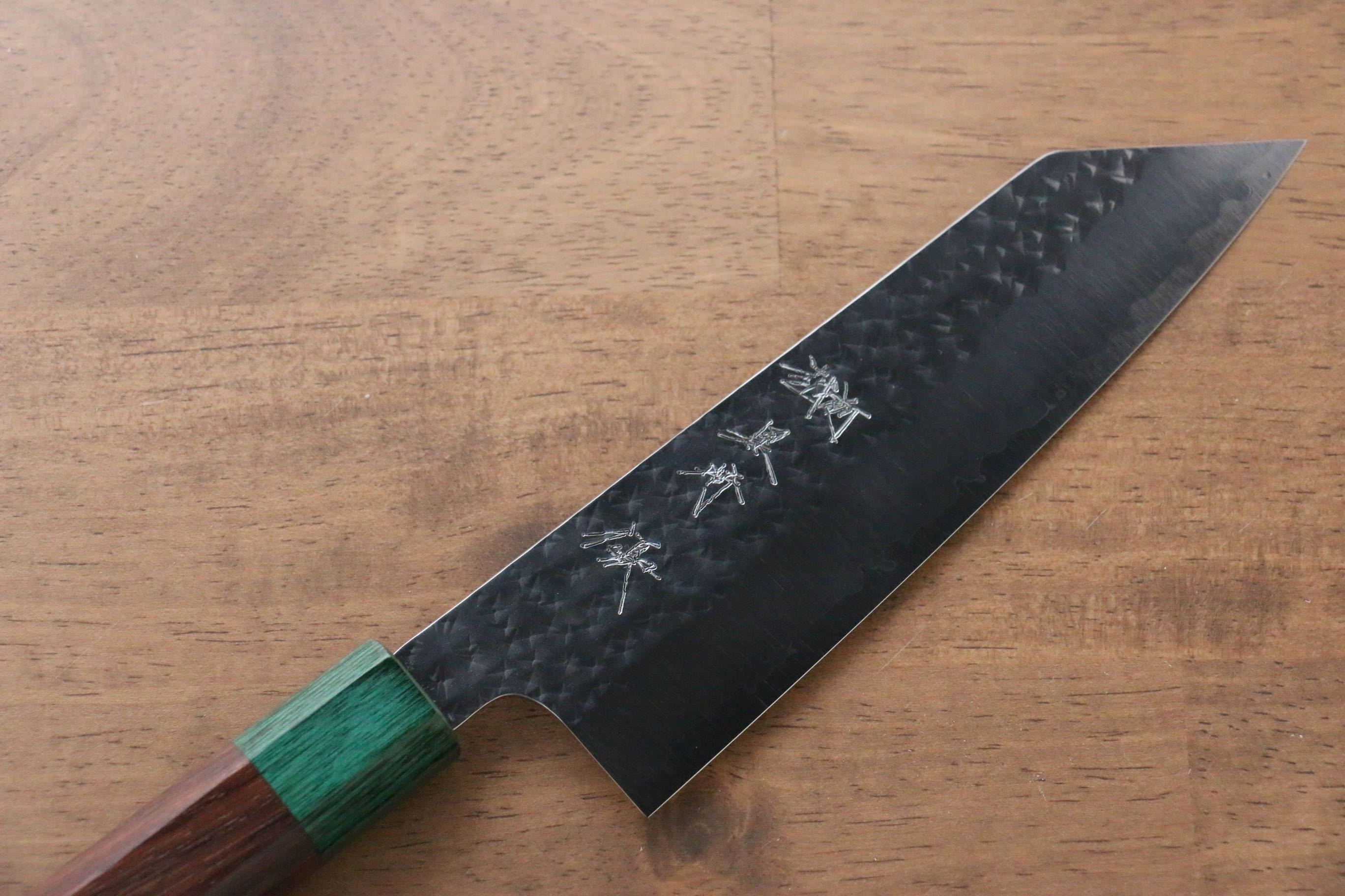 黑崎 優 閃光 SG2 鎚目 文化刀  165mm 紫檀木 握把 - 清助刃物