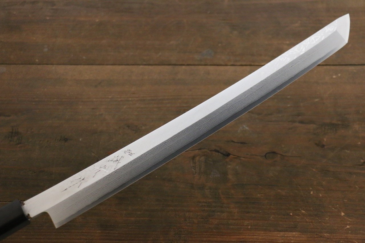 田中 誠貴 VG10 先丸蛸引  330mm 核桃木握把 - 清助刃物