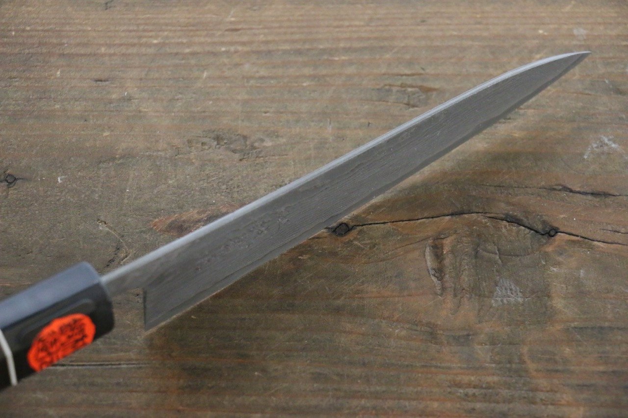 田中 誠貴 SG2 大馬士革紋 多用途小刀  150mm 黑檀握把 - 清助刃物