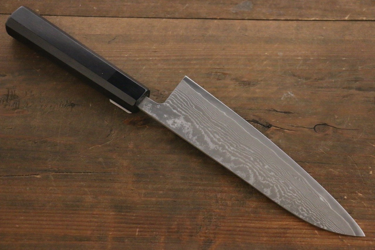 田中 誠貴 SG2 大馬士革紋 牛刀  180mm 黑檀握把 - 清助刃物