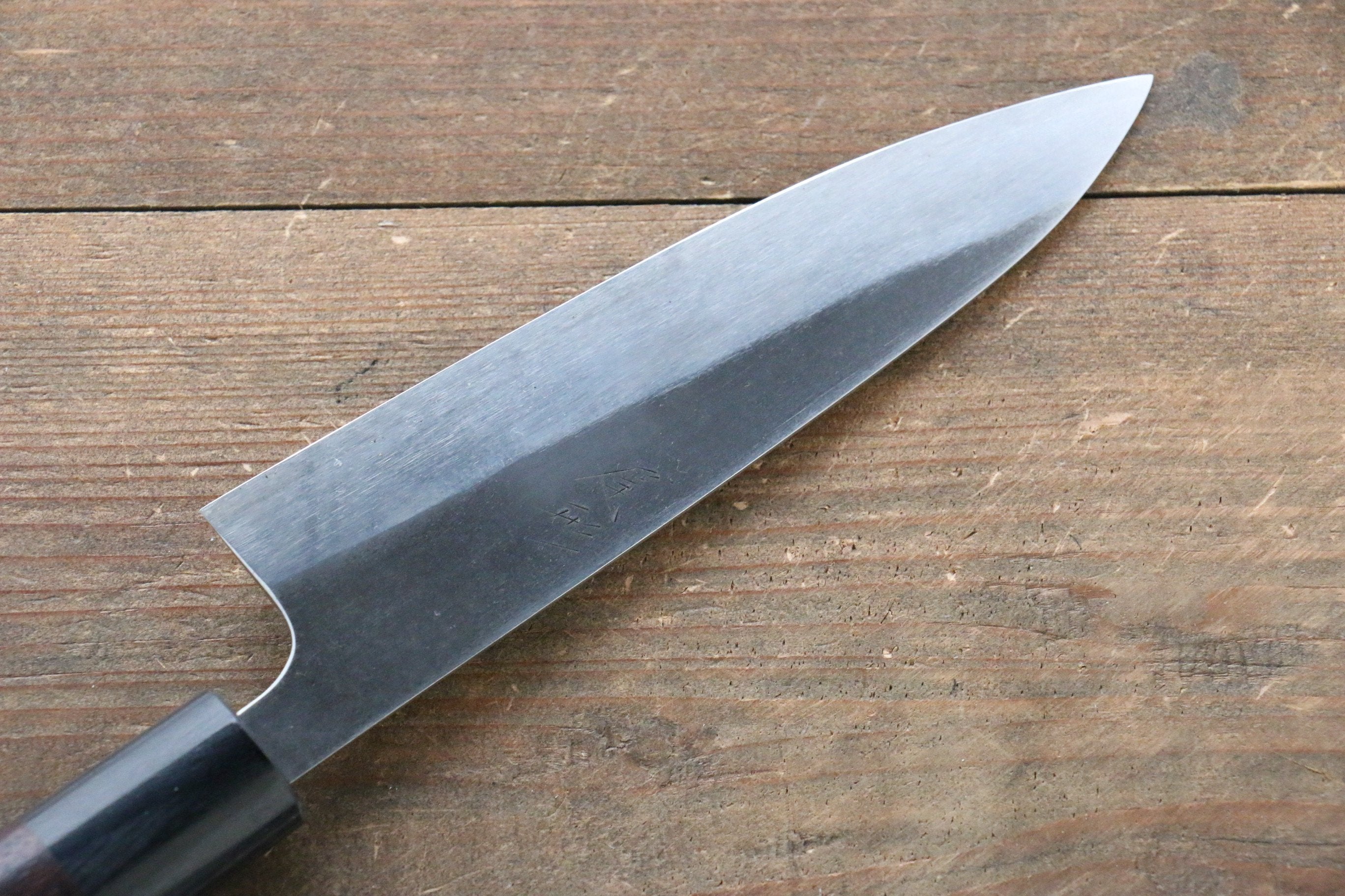 尾形 峻吾 SG2 黑打 多用途小刀 140mm 紫檀木 握把 - 清助刃物