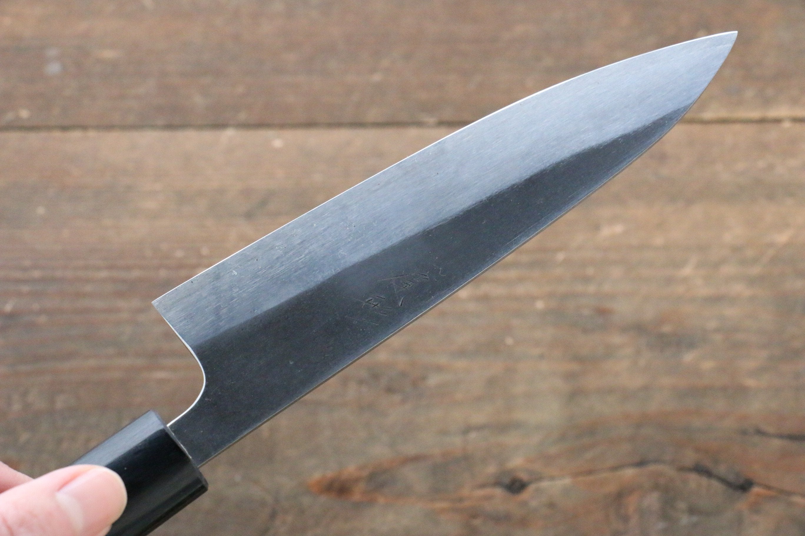 尾形 峻吾 SG2 黑打 多用途小刀 140mm 紫檀木 握把 - 清助刃物