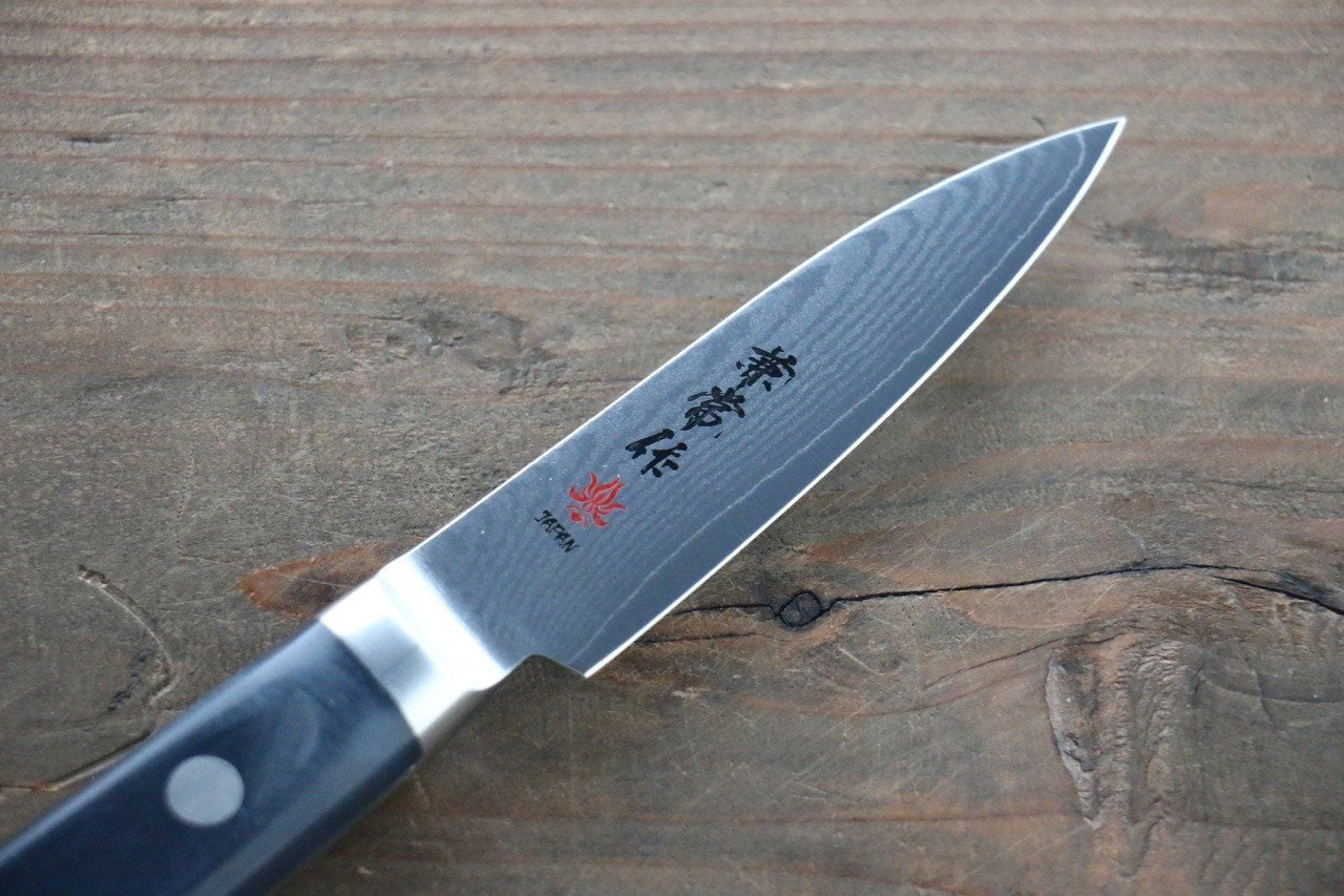 兼常 VG10 33層 大馬士革紋 多用途小刀  80mm 塑膠握把 - 清助刃物
