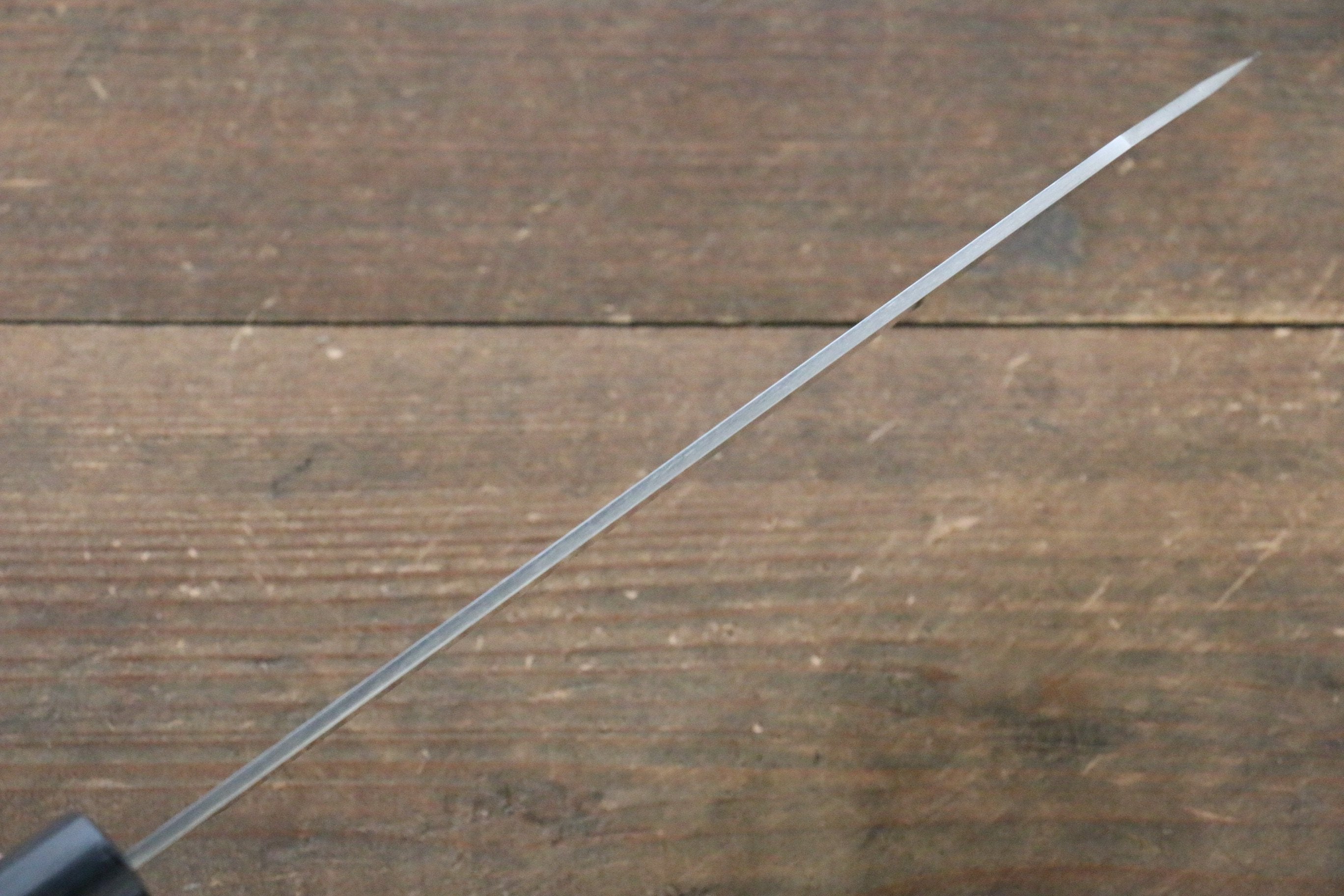 尾形 峻吾 SG2 黑打 黑打 文化刀 180mm 紫檀木 握把 - 清助刃物