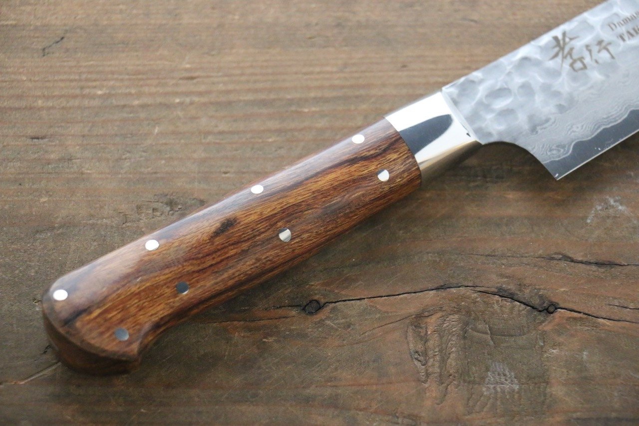 堺 孝行 VG10 33層 大馬士革紋 筋引 240mm 沙漠鐵木（杉原型） 握把 - 清助刃物