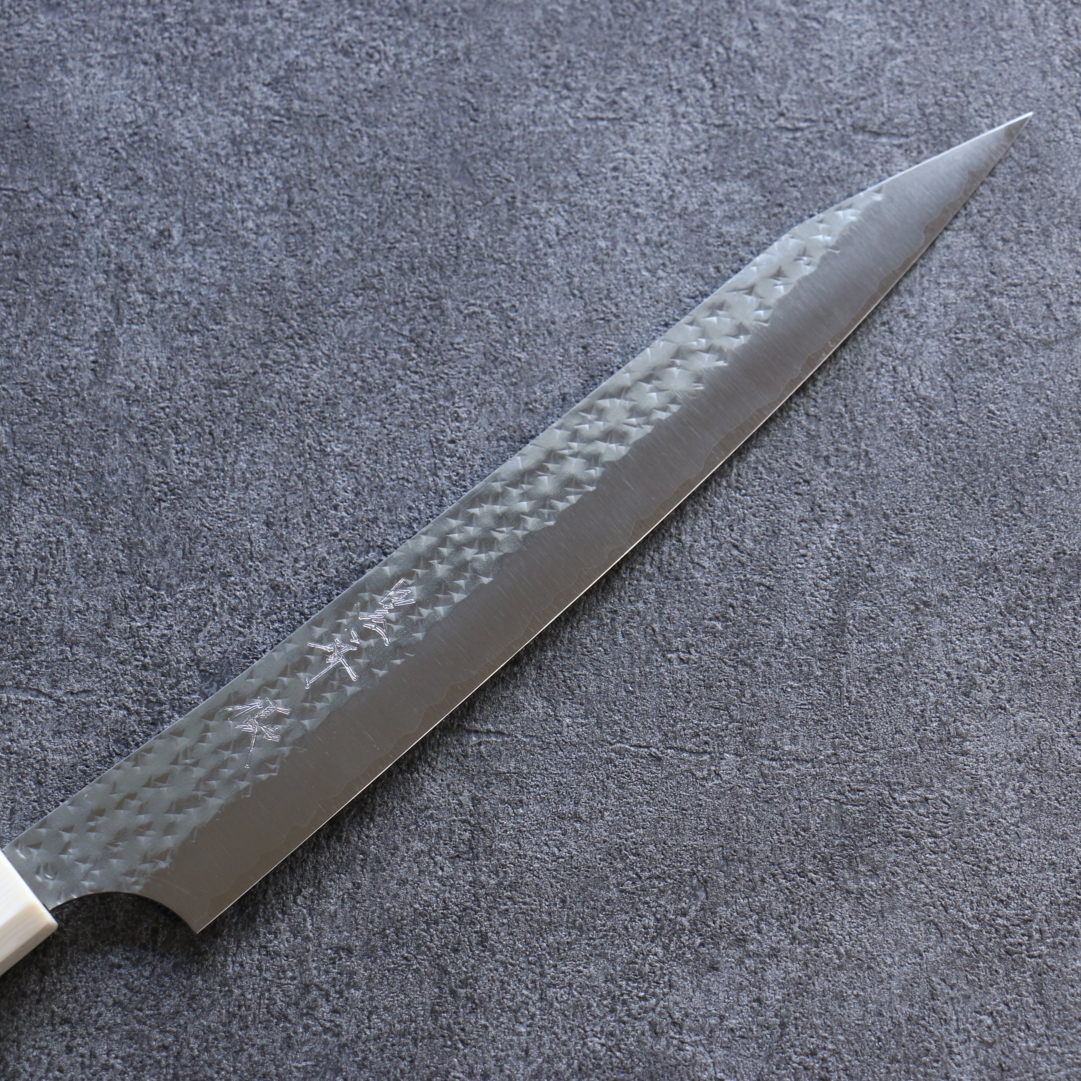 黑崎 優 閃光 銳 SG2 鎚目 筋引  240mm 核桃木 握把 - 清助刃物