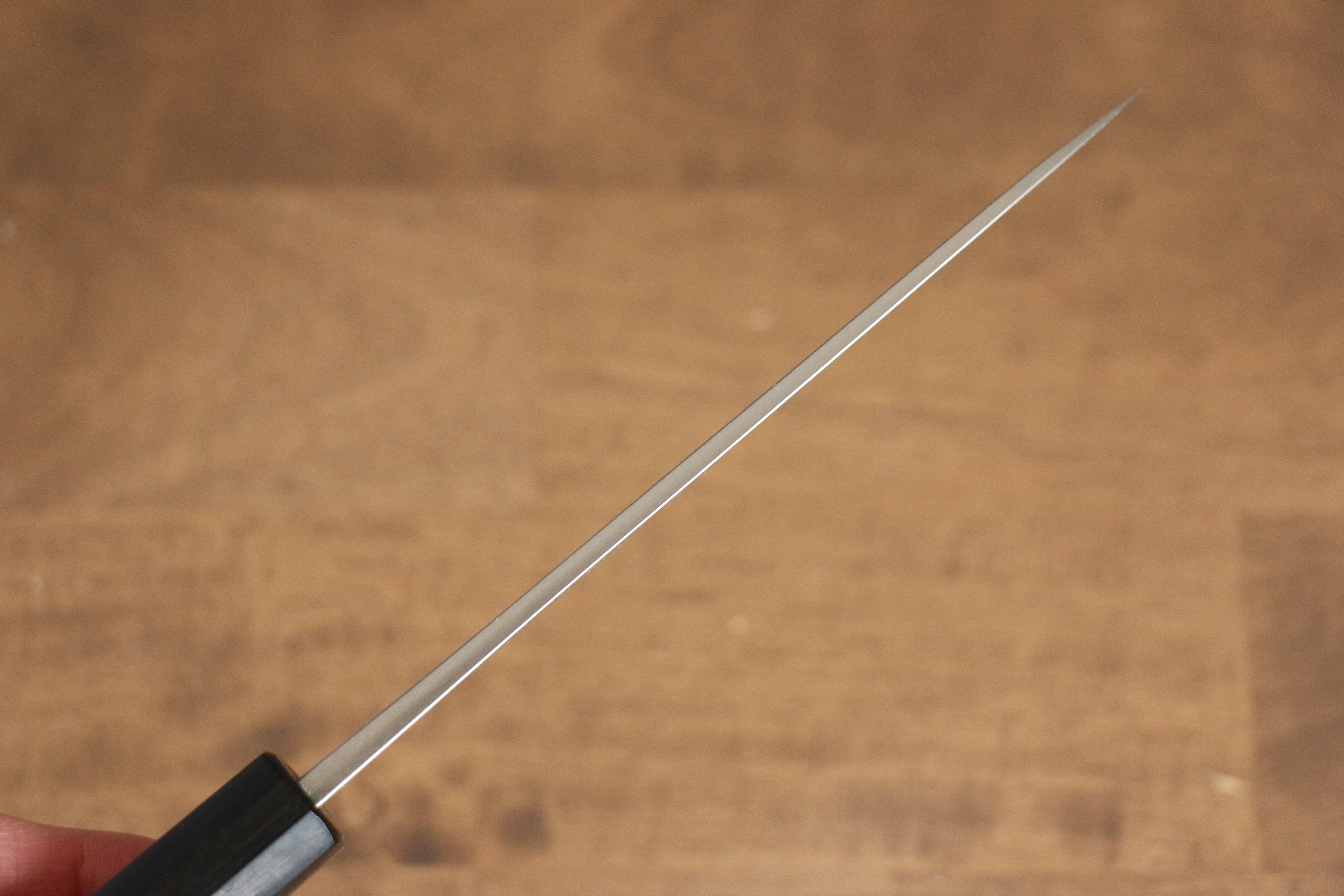 山本 直 VG10 大馬士革紋 多用途小刀  135mm 核桃木 握把 - 清助刃物