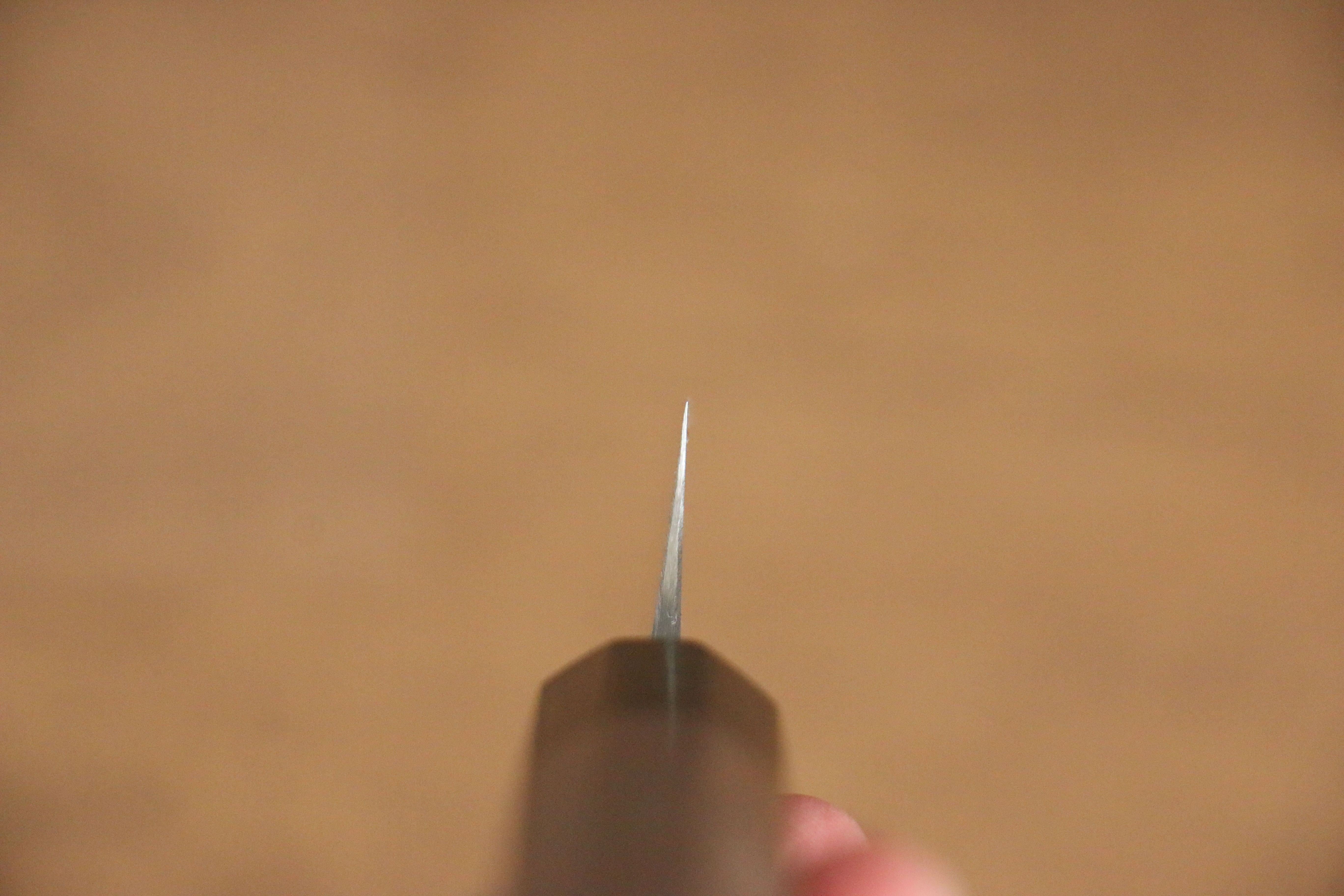 山本 直 VG10 大馬士革紋 多用途小刀  100mm 核桃木 握把 - 清助刃物