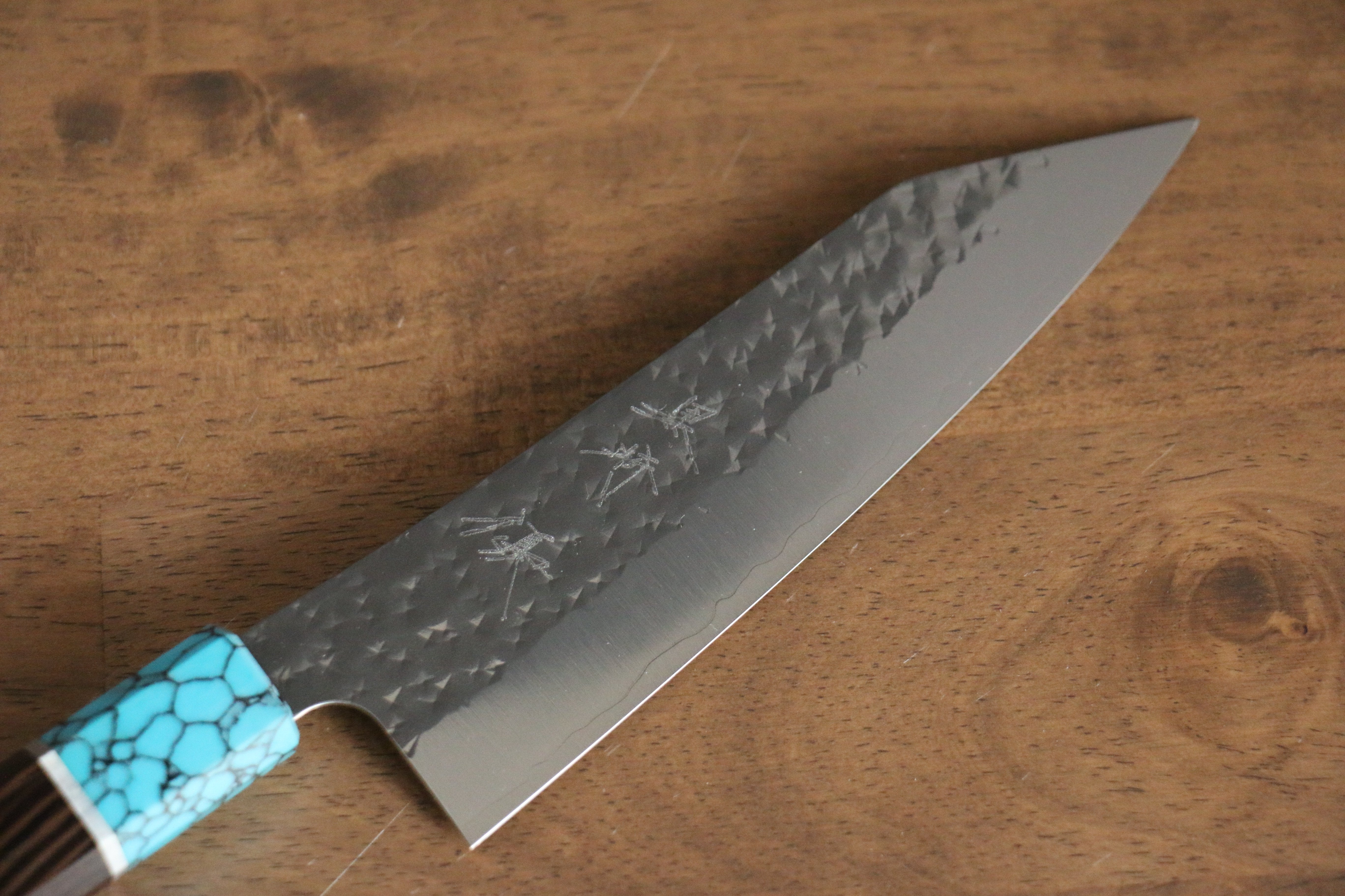 黑崎 優 閃光 SG2 鎚目 小文化刀  150mm 雞翅木 握把 - 清助刃物