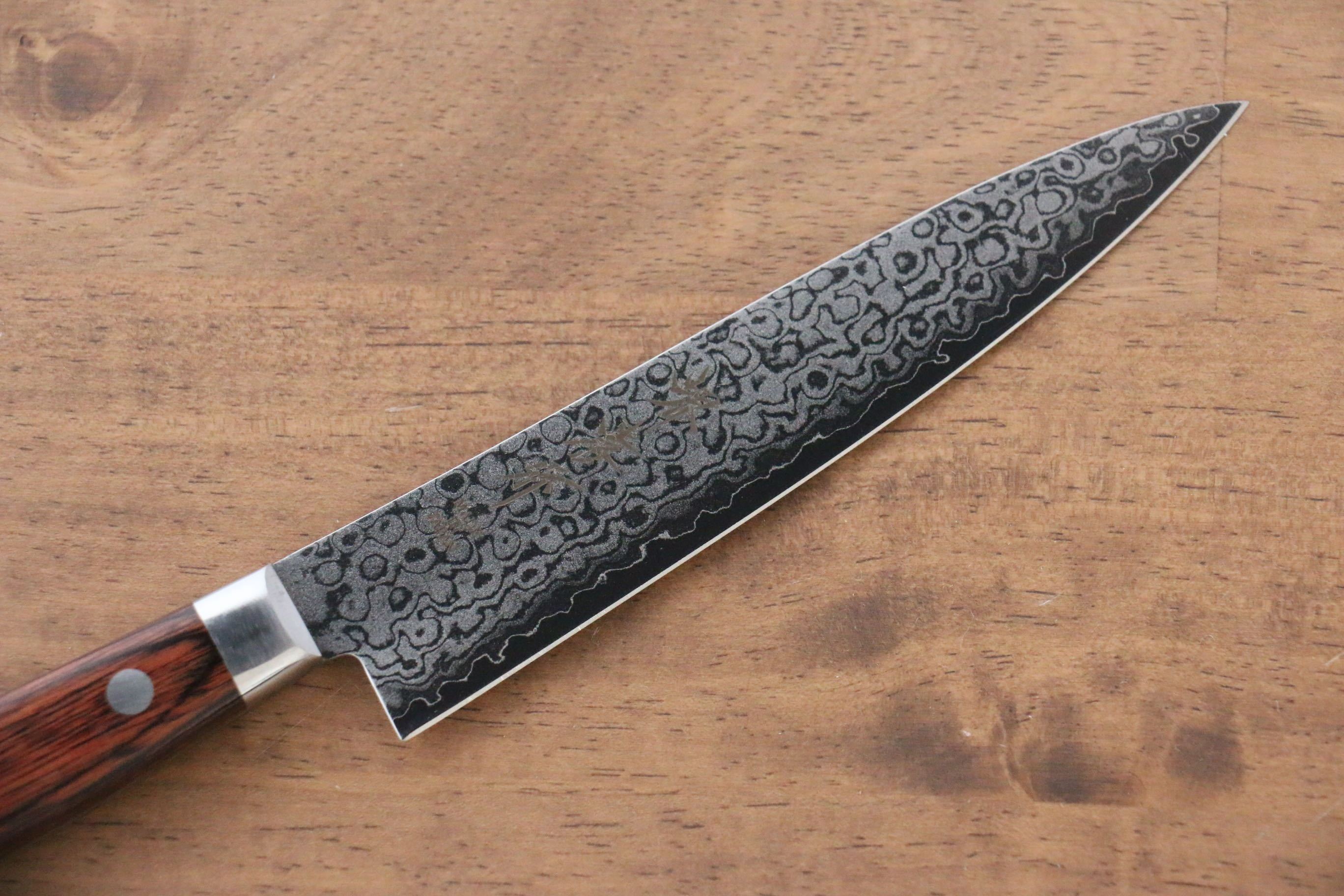 堺 孝行 VG10 17層大馬士革紋 鏡面處理 三德刀&多用途小刀組合  140mm & 165mm - 清助刃物