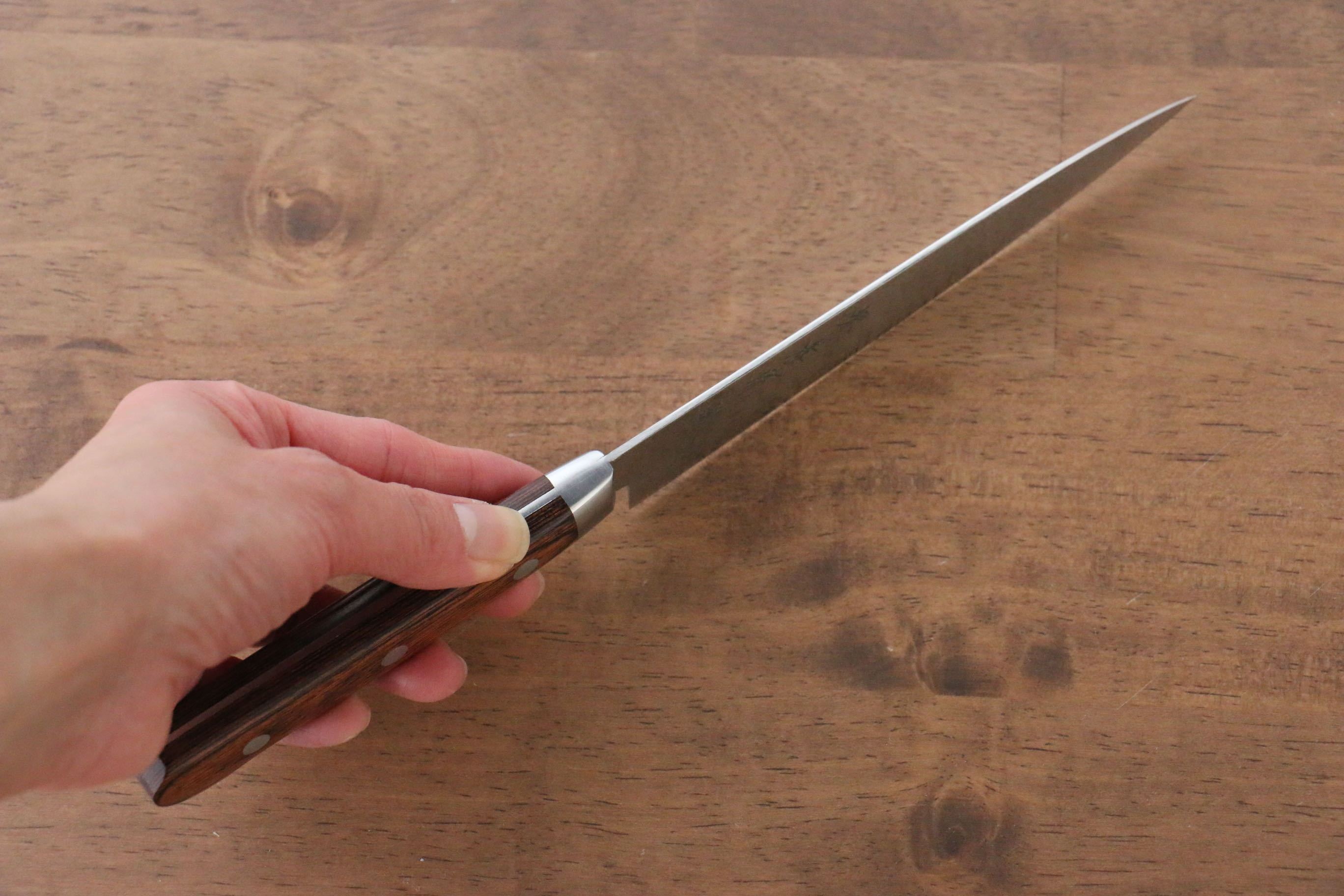 堺 孝行 VG10 17層大馬士革紋 鏡面處理 三德刀&多用途小刀組合  140mm & 165mm - 清助刃物
