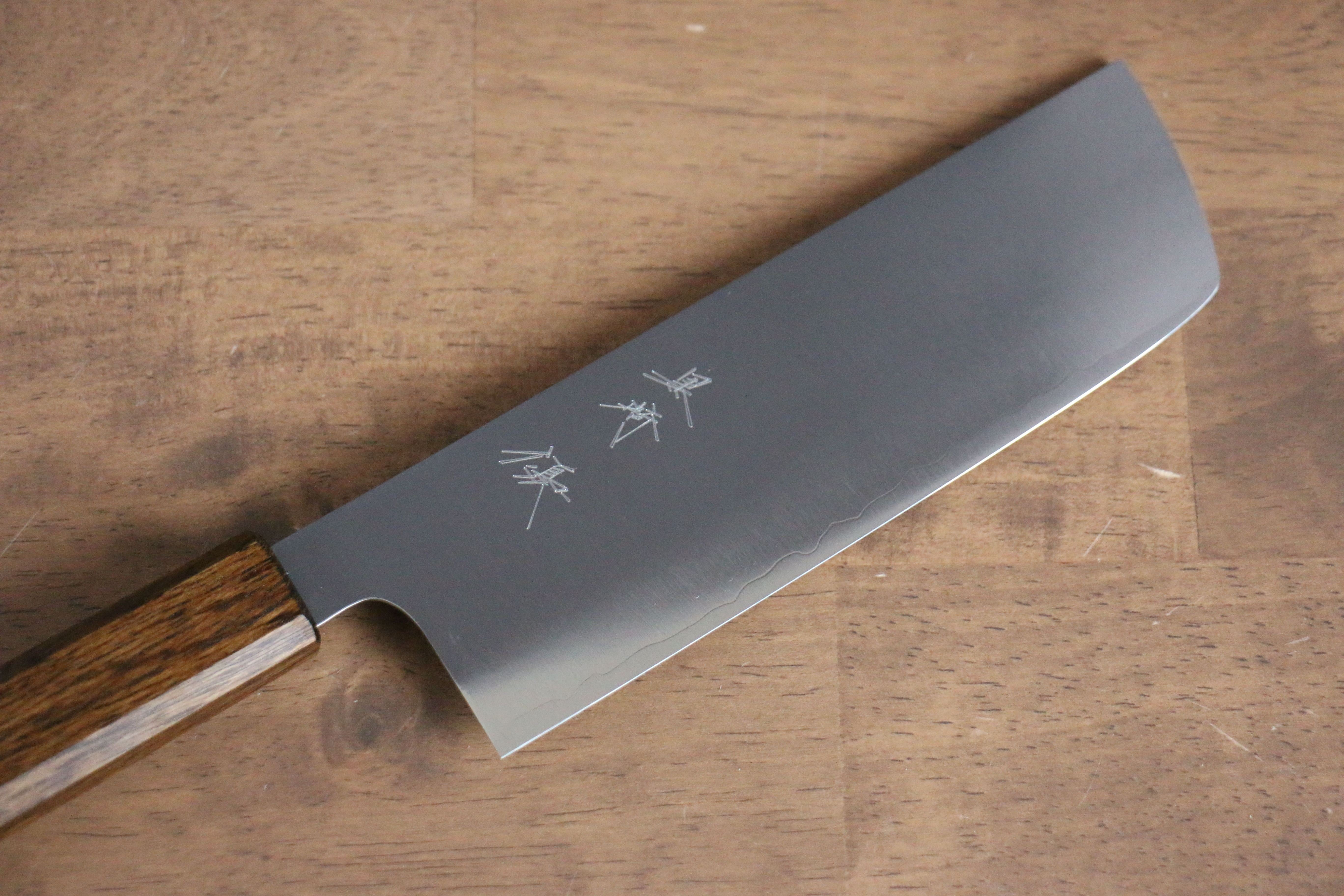 黑崎 優 月光 HAP40 菜切  165mm 橡木 握把 - 清助刃物
