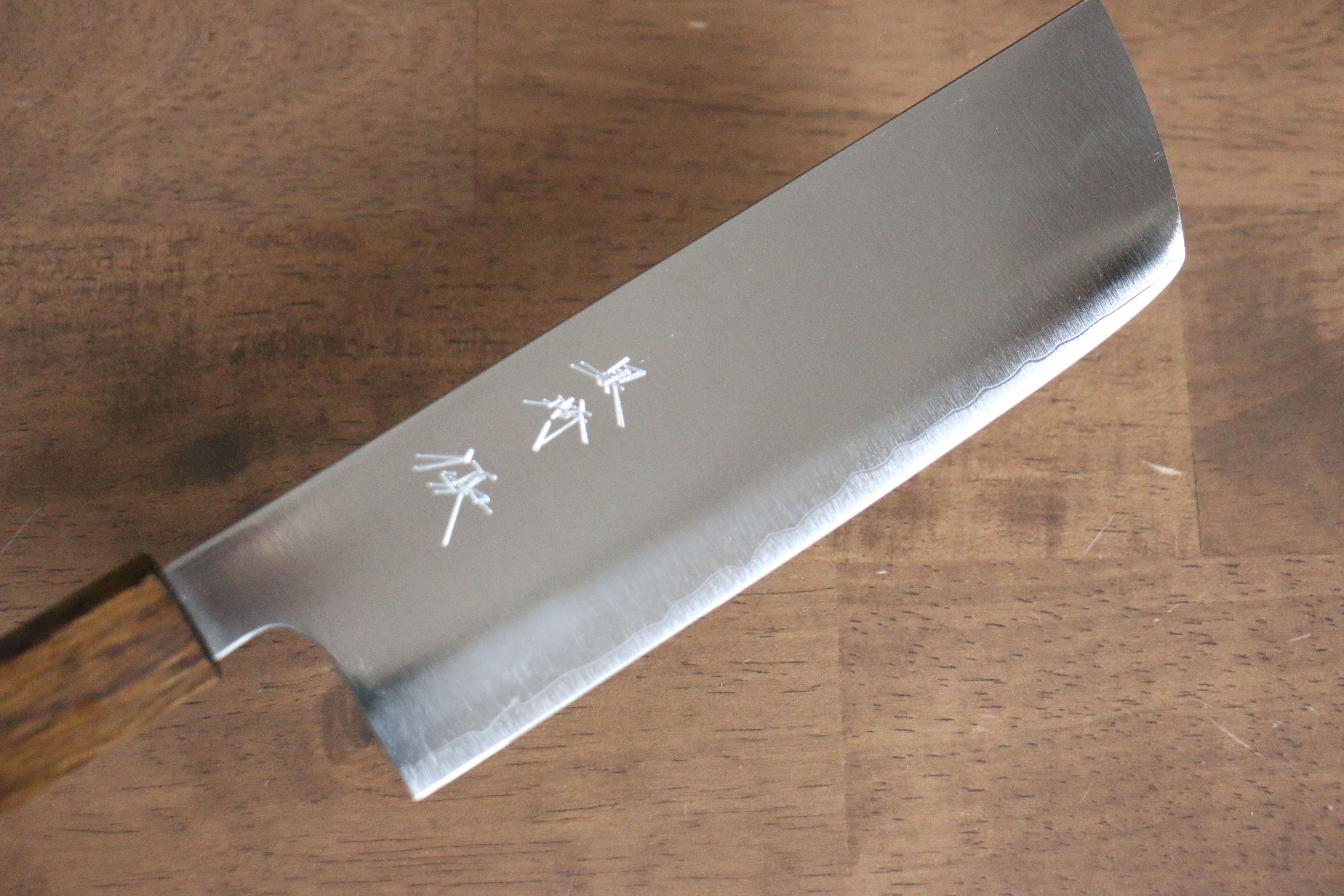 黑崎 優 月光 HAP40 菜切  165mm 橡木 握把 - 清助刃物