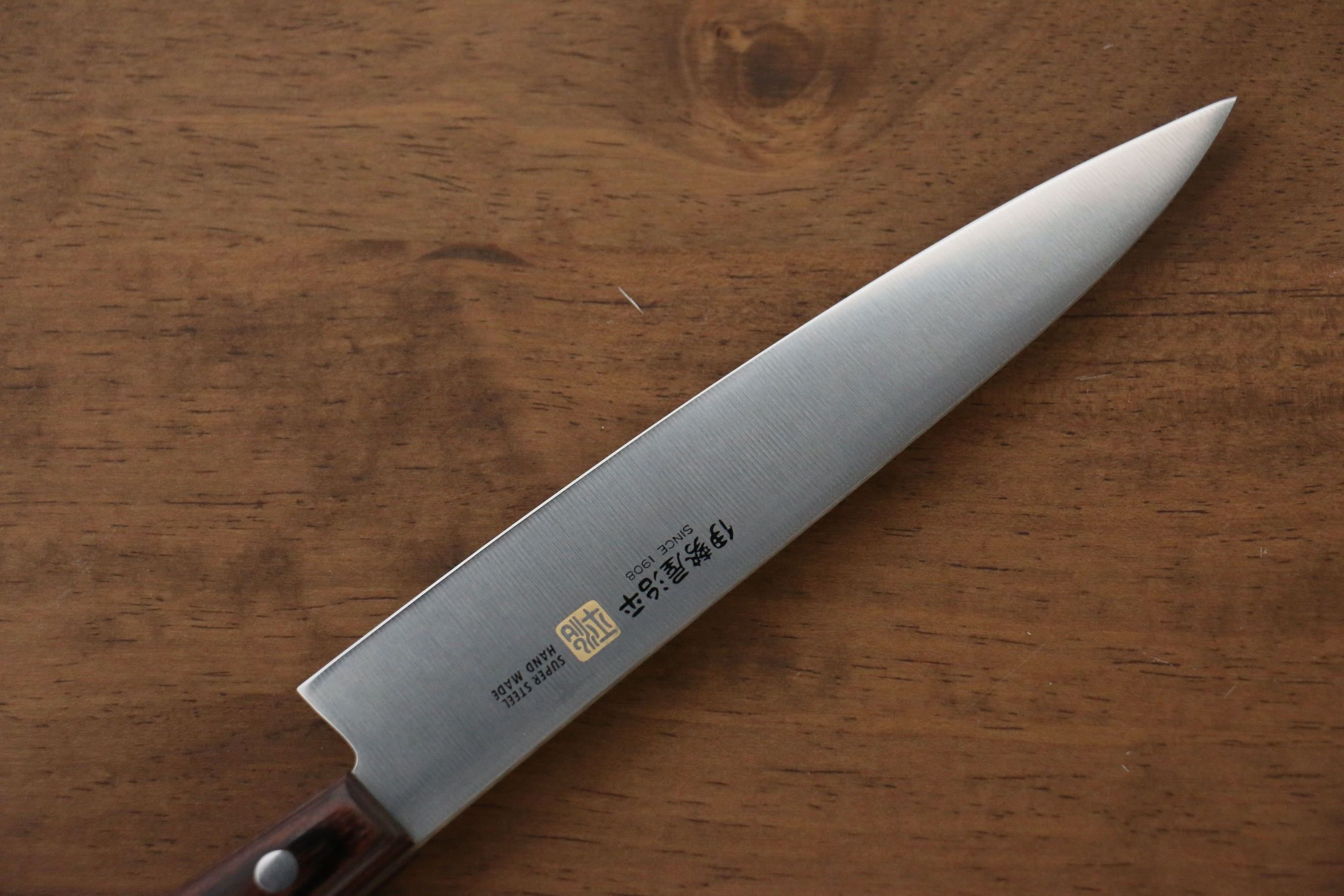 伊勢屋 鉬鋼（MOL） 多用途小刀  150mm 桃花心木 握把 - 清助刃物