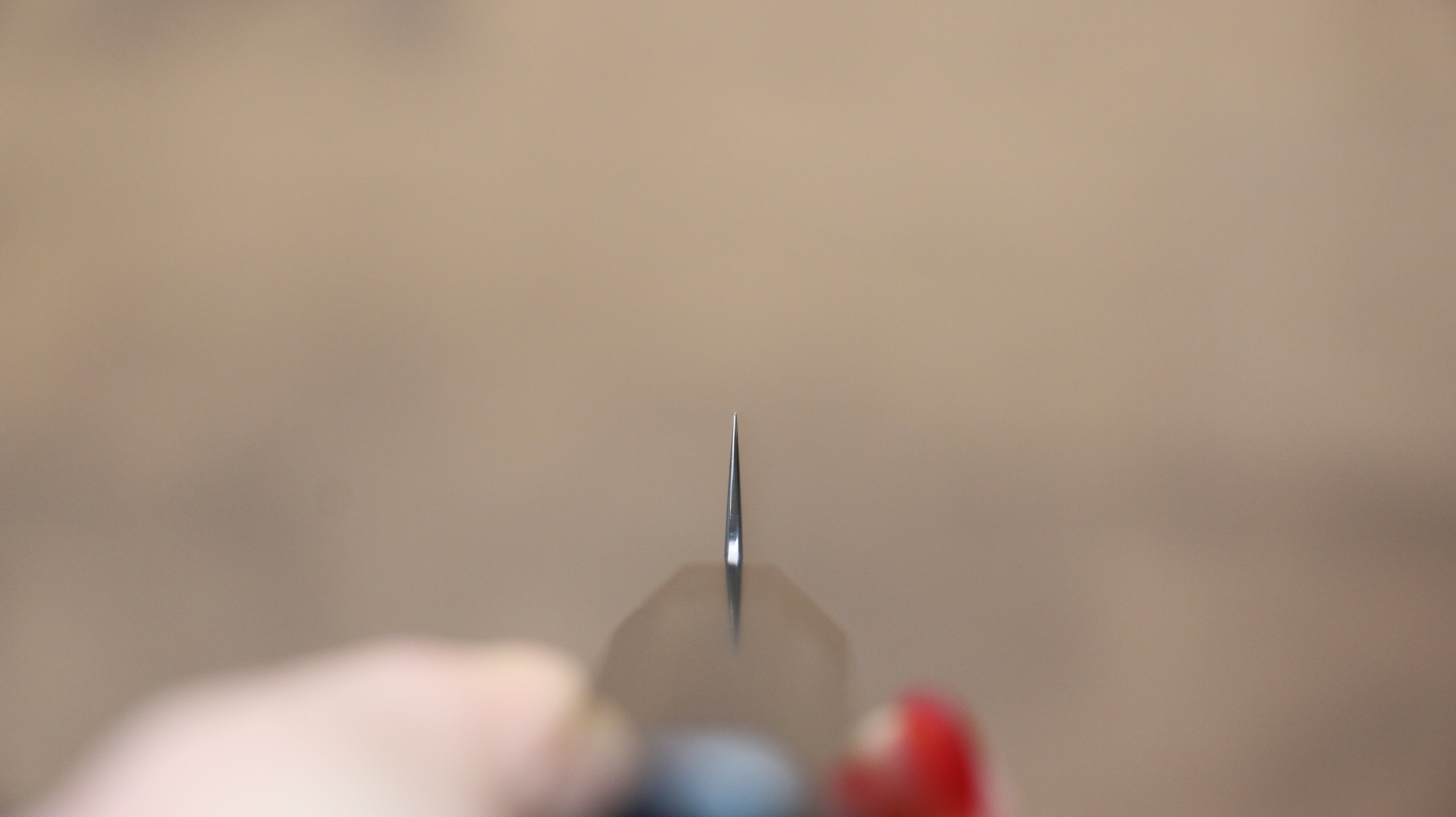 寬丈 VG10 大馬士革紋 切付多用途小刀  180mm 灰色合成木 握把 - 清助刃物