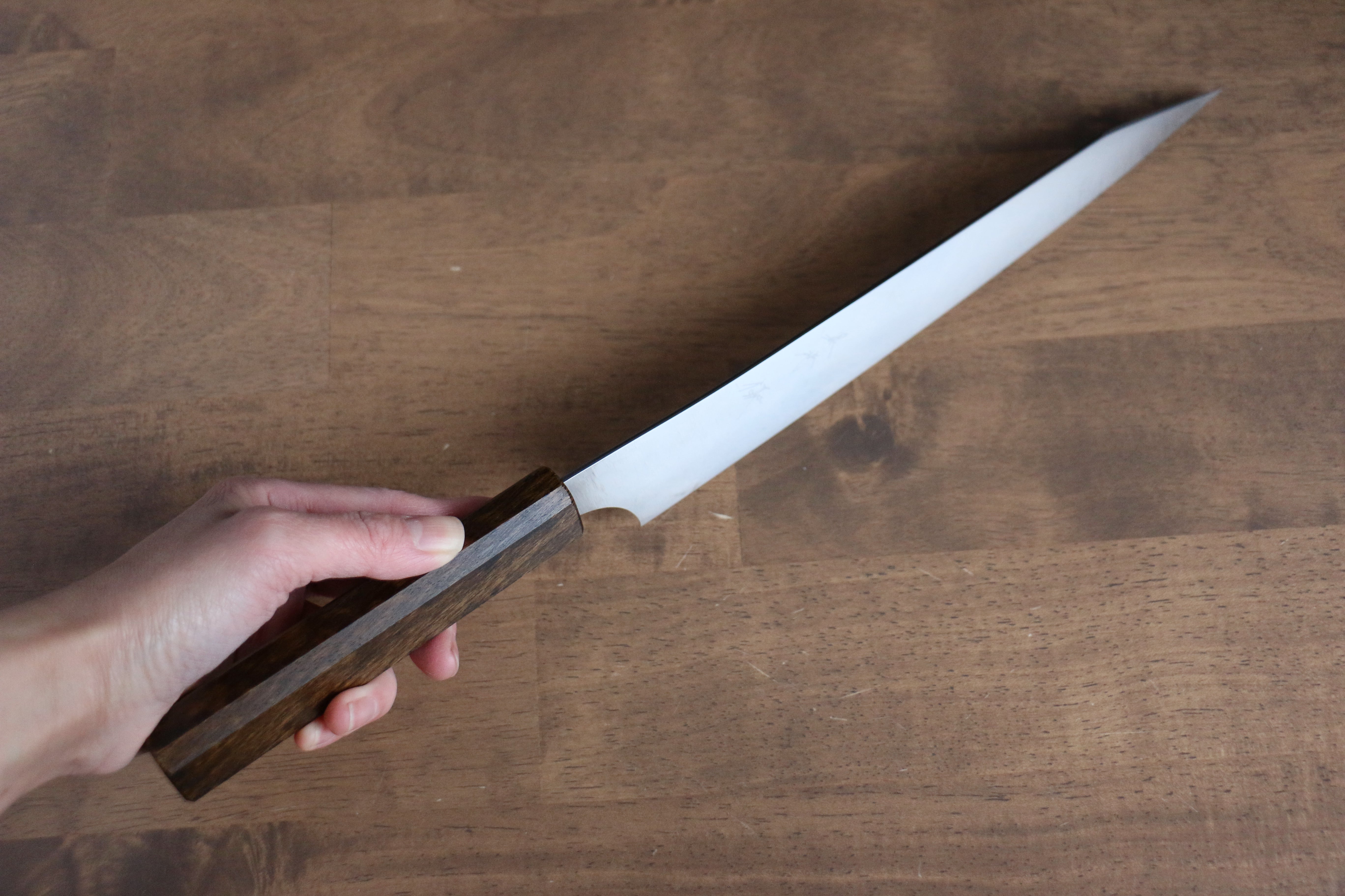 黑崎 優 月光 HAP40 筋引  240mm 橡木 握把 - 清助刃物