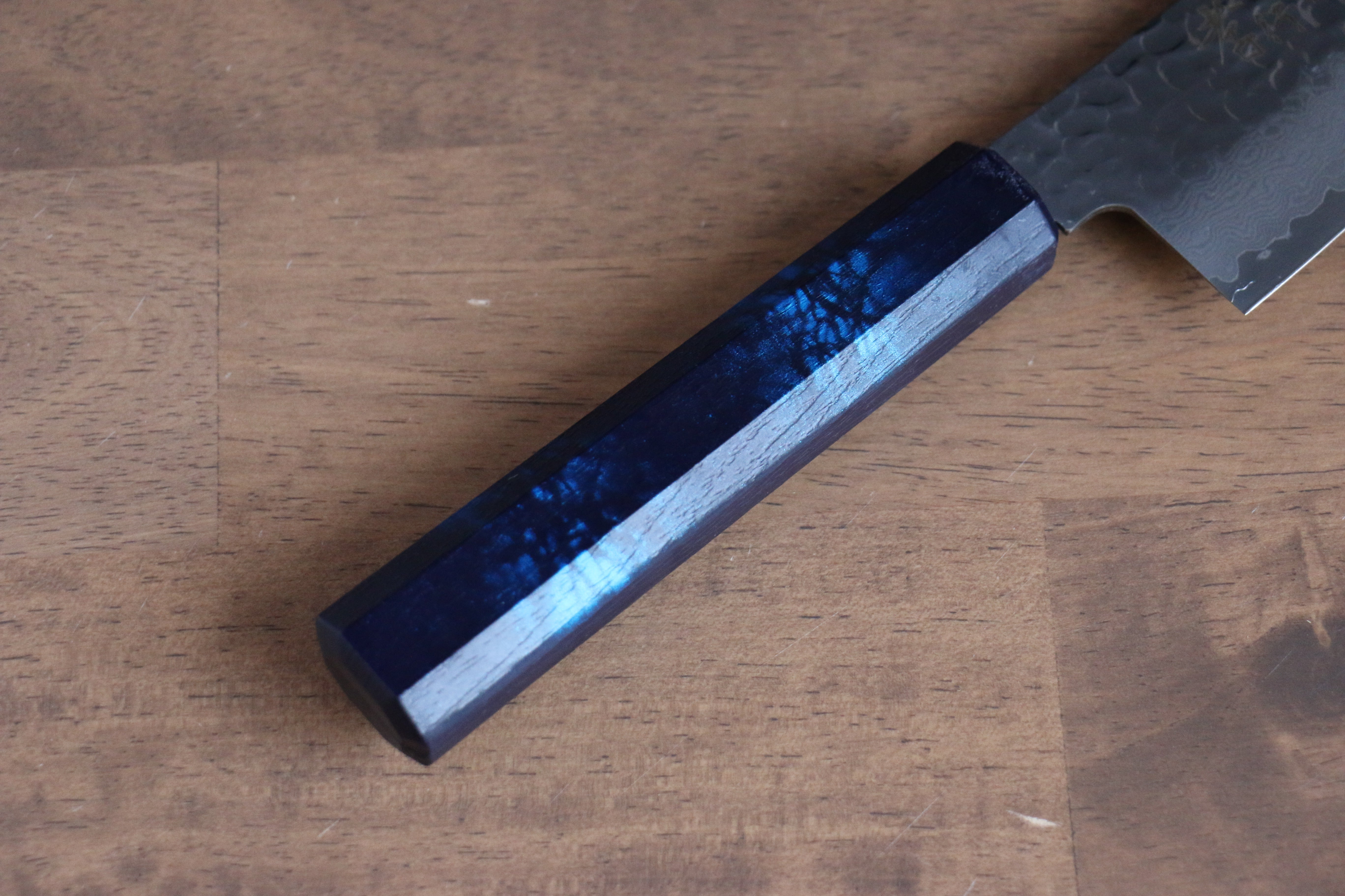 堺 孝行 七色 VG10 33層 三德刀  180mm ABS 樹脂（群青玳瑁） 握把 - 清助刃物